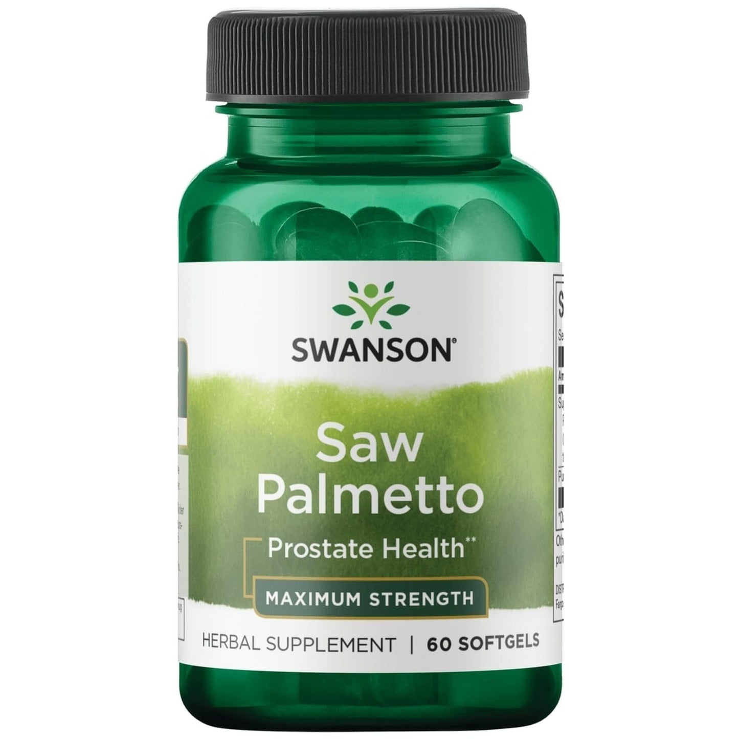 Swanson Saw Palmetto Softgels 60