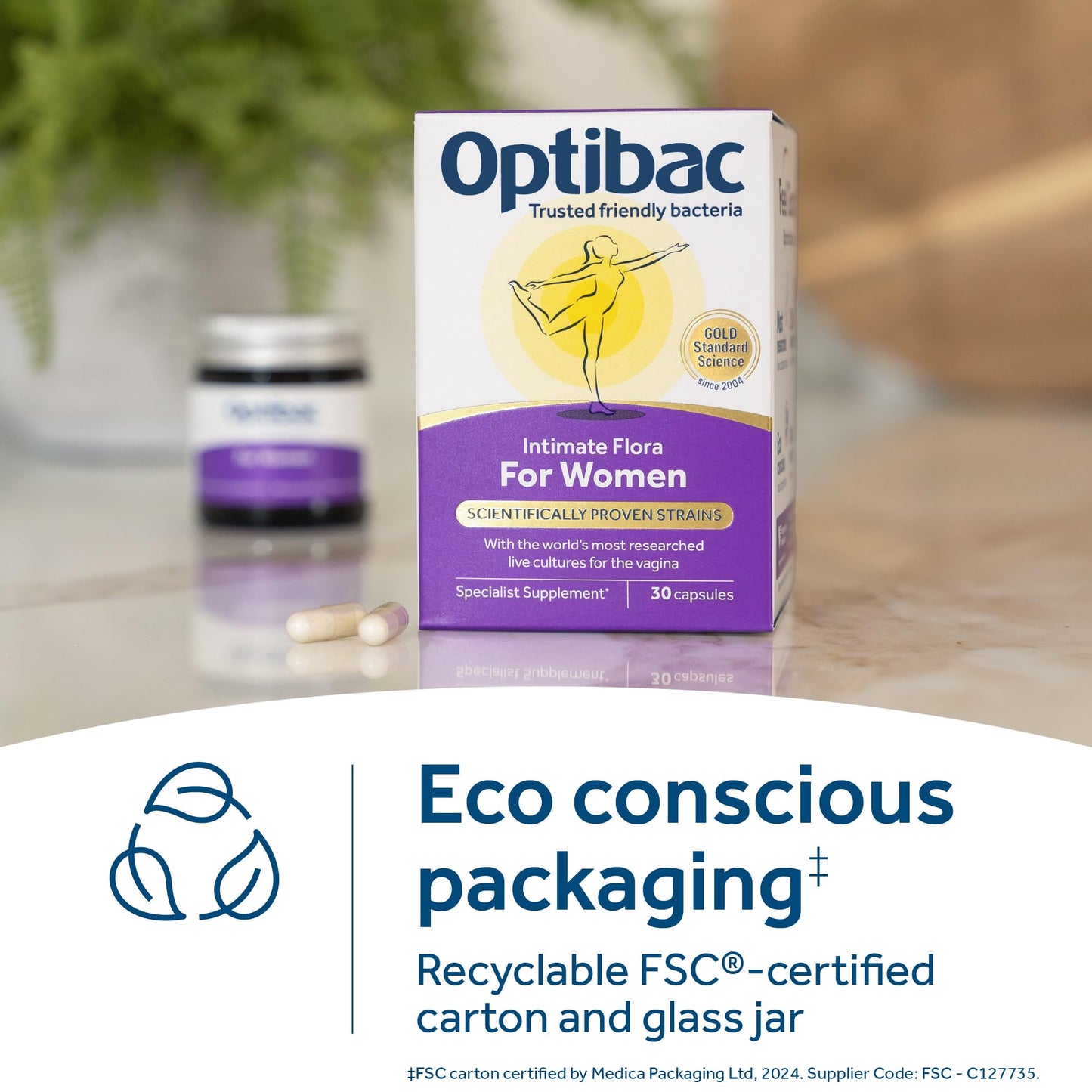 OptiBac Probiotics for Women Capsules 60