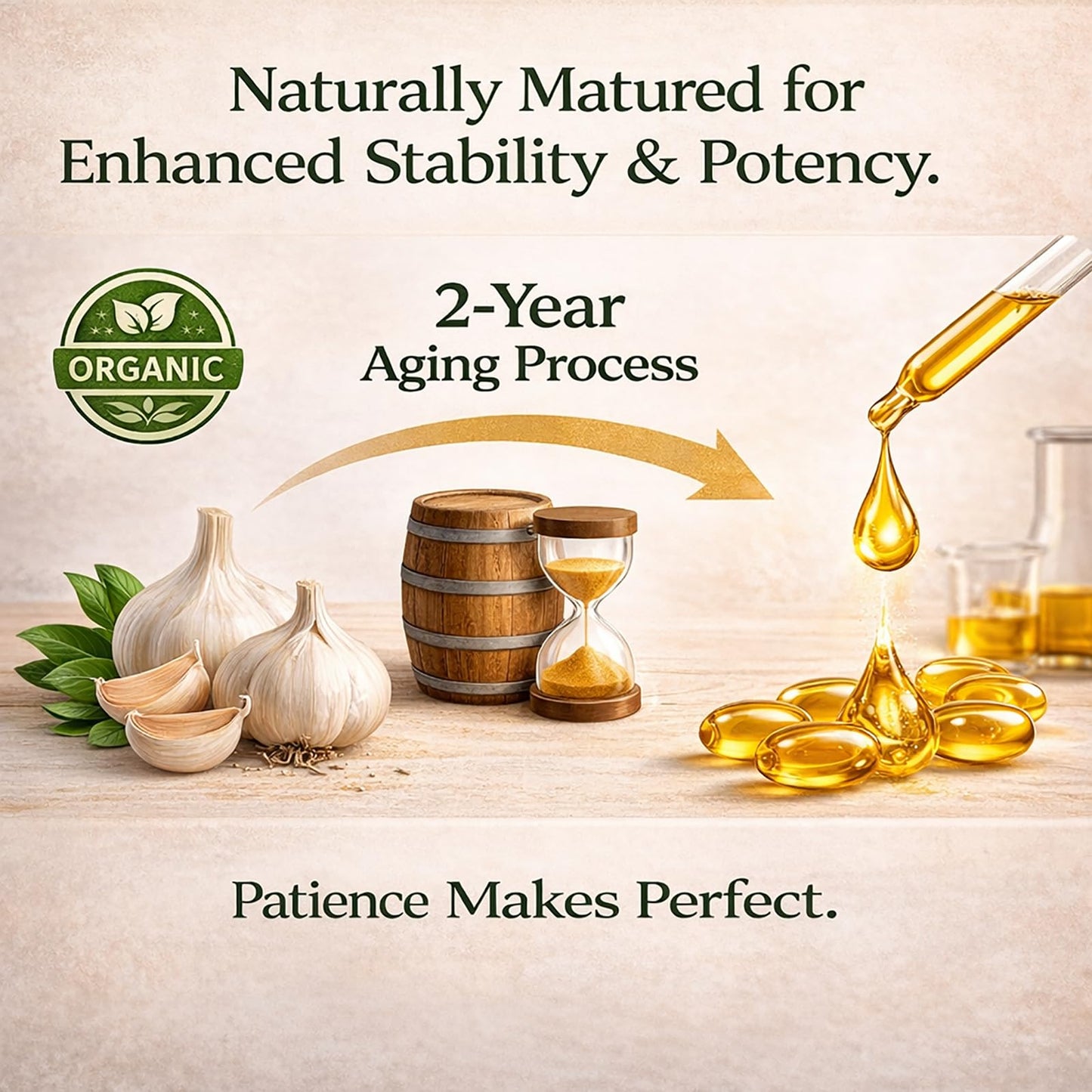 TRUE NATURALS Aged Garlic Extract Softgels 300