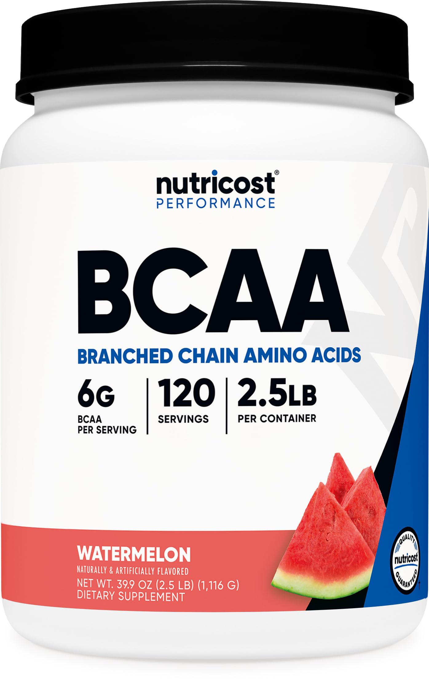 Nutricost BCAA Powder 2:1:1 (Watermelon) 38 Servings