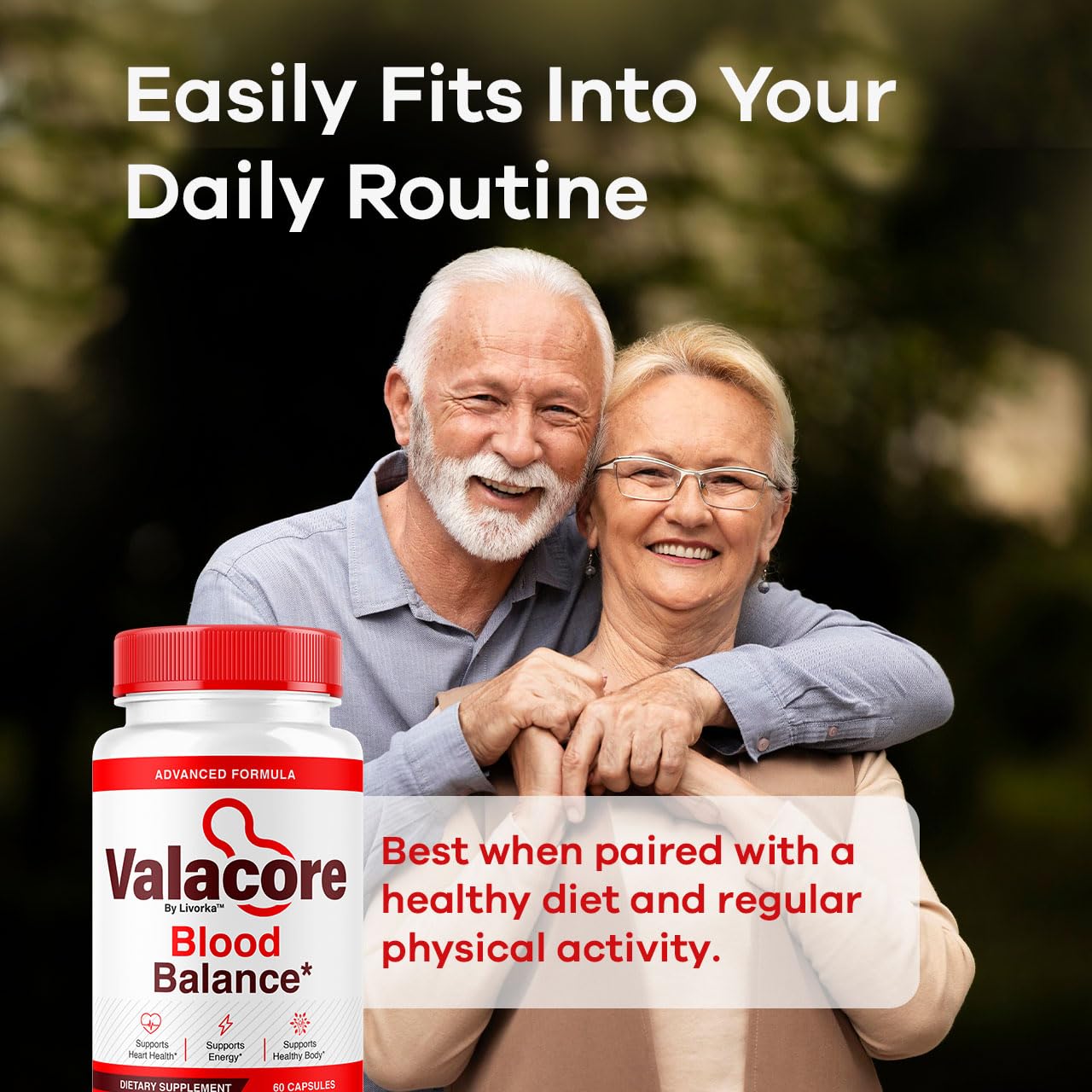 LIVORKA Valacore Blood Support Advanced Formula Capsules, 300 Capsules