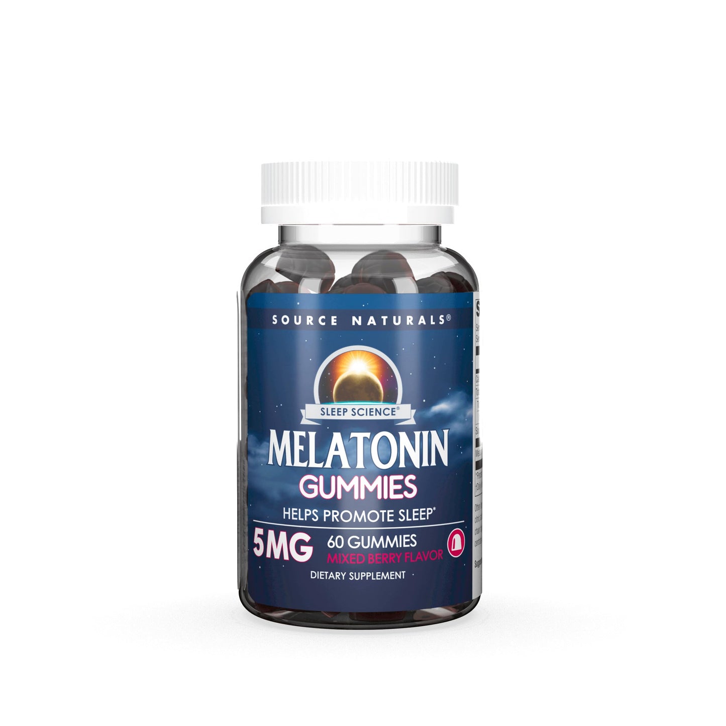 Source Naturals Sleep Science Melatonin 5 mg Gummies, 60