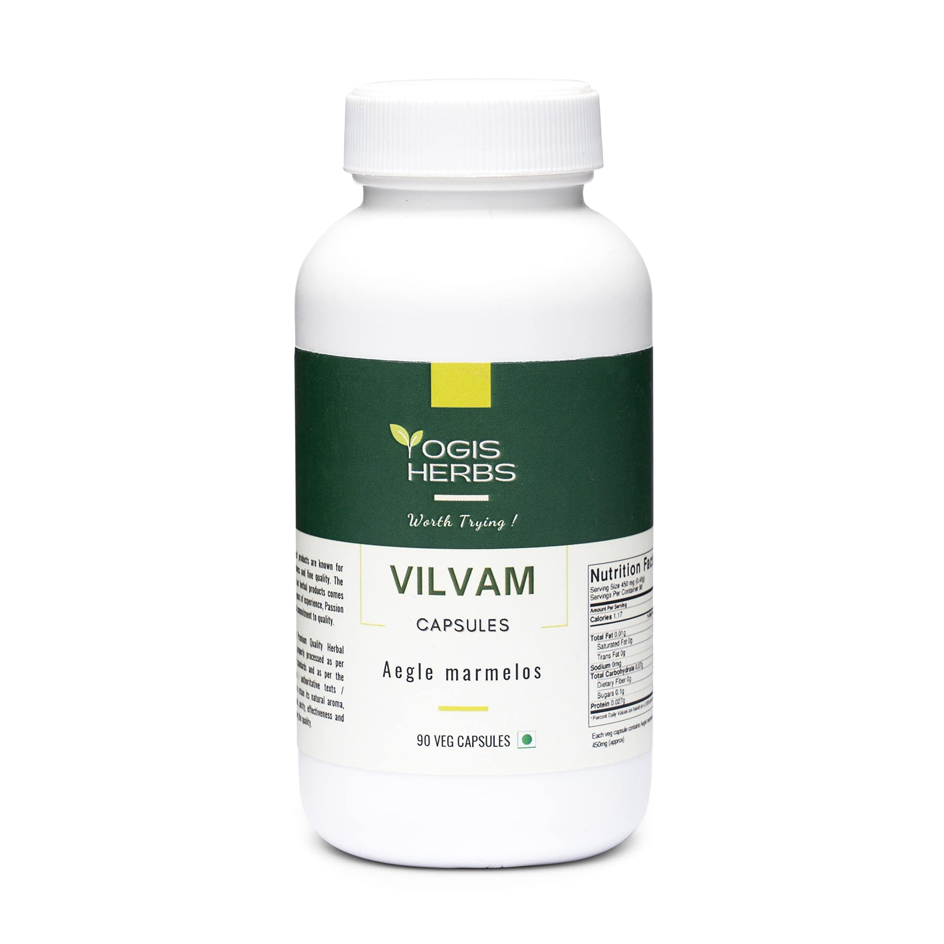 YOGIS HERBS Vilvam Capsules 90 Count