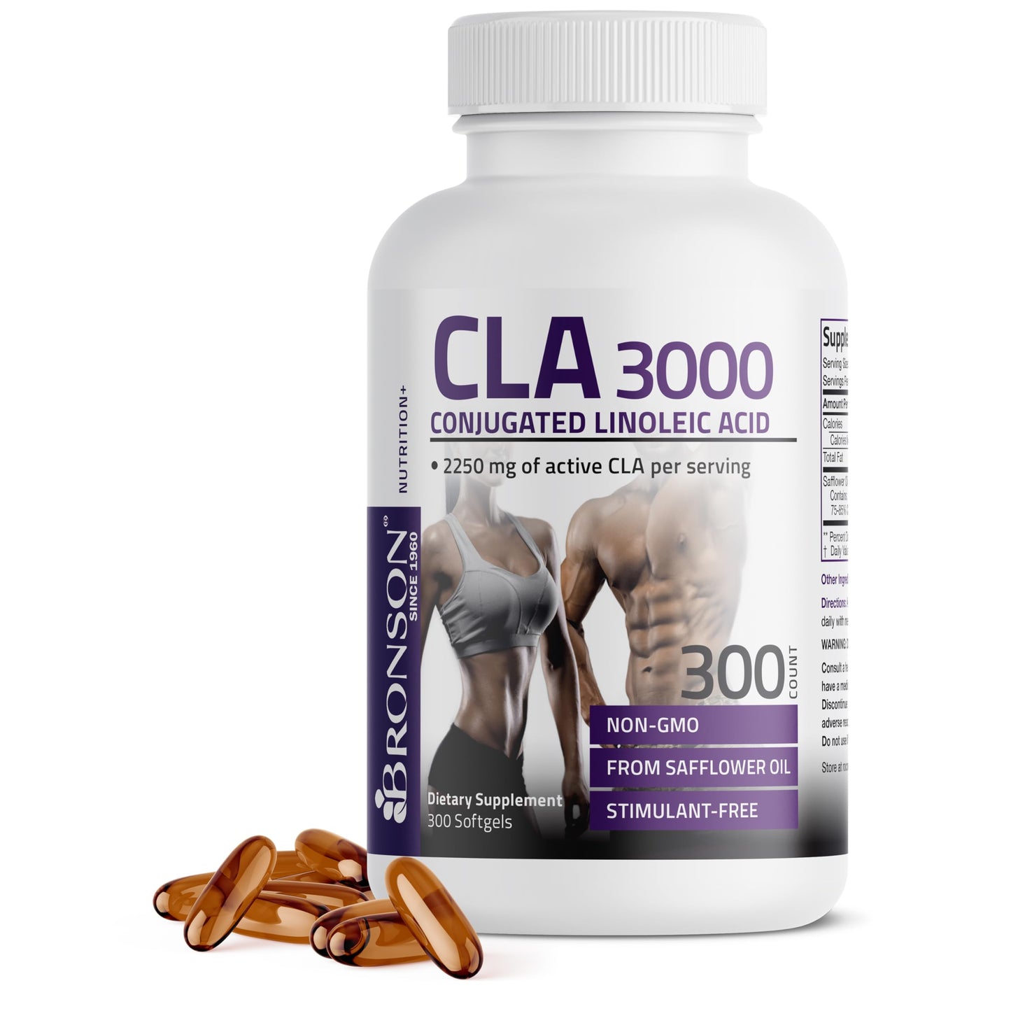 Bronson CLA 3000 Softgels 300