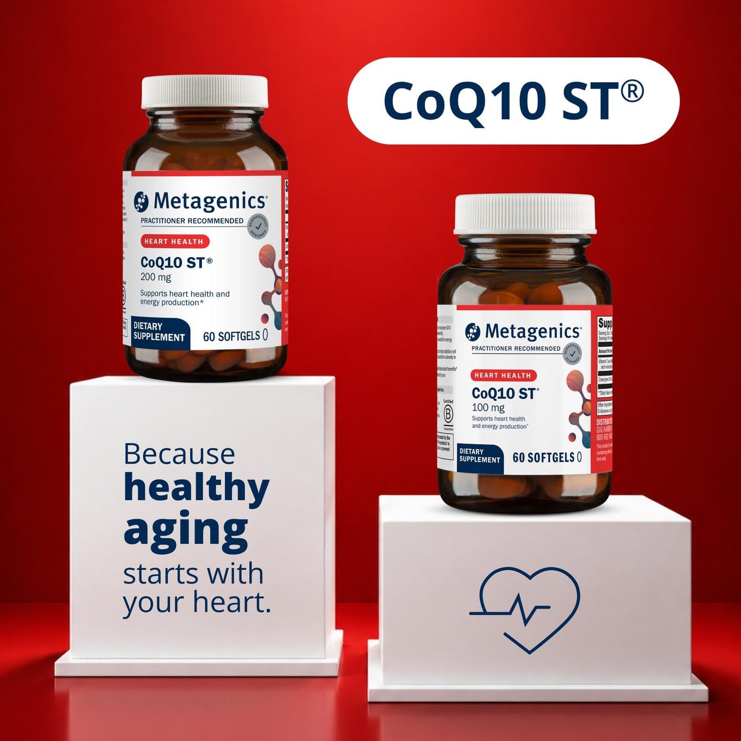 Metagenics CoQ10 ST-200 Supplement Softgels 60