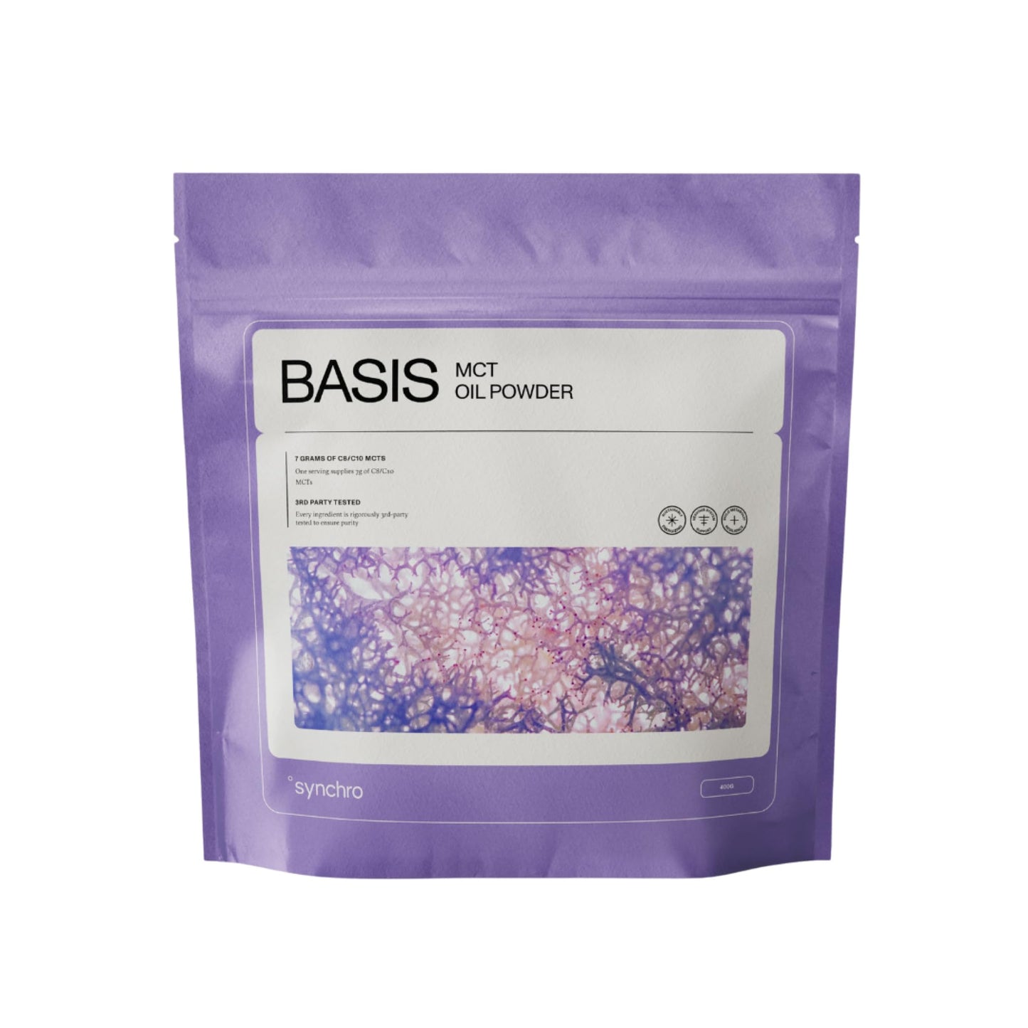 Synchro Ketobasis MCT Oil Powder - 9.88 oz