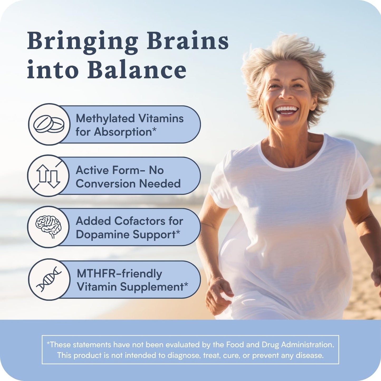 Accentrate Neuro 110 Complete Vitamin B Complex Tablets, 30 Tablets