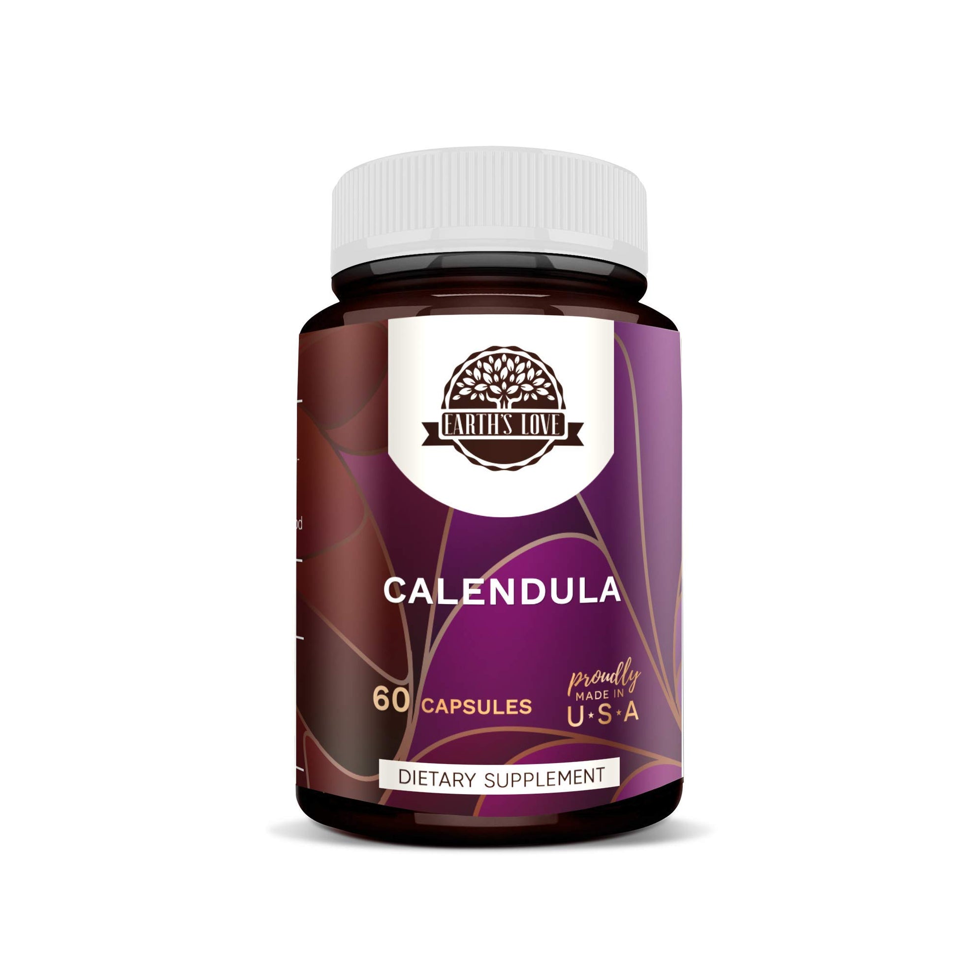 HerbEra Calendula 500 mg Capsules, 60 Count