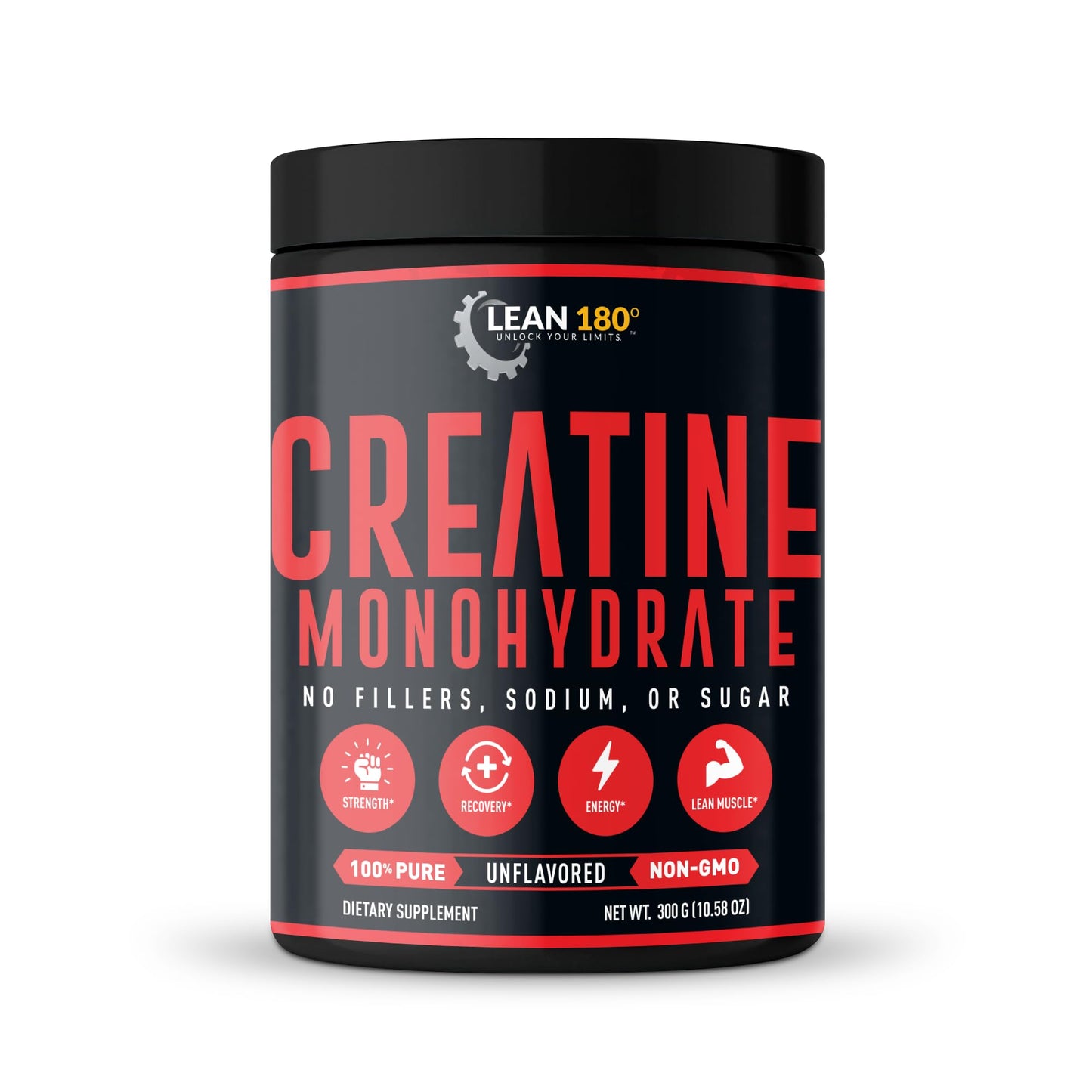 Lean 180 Creatine Monohydrate Powder 10.58 oz