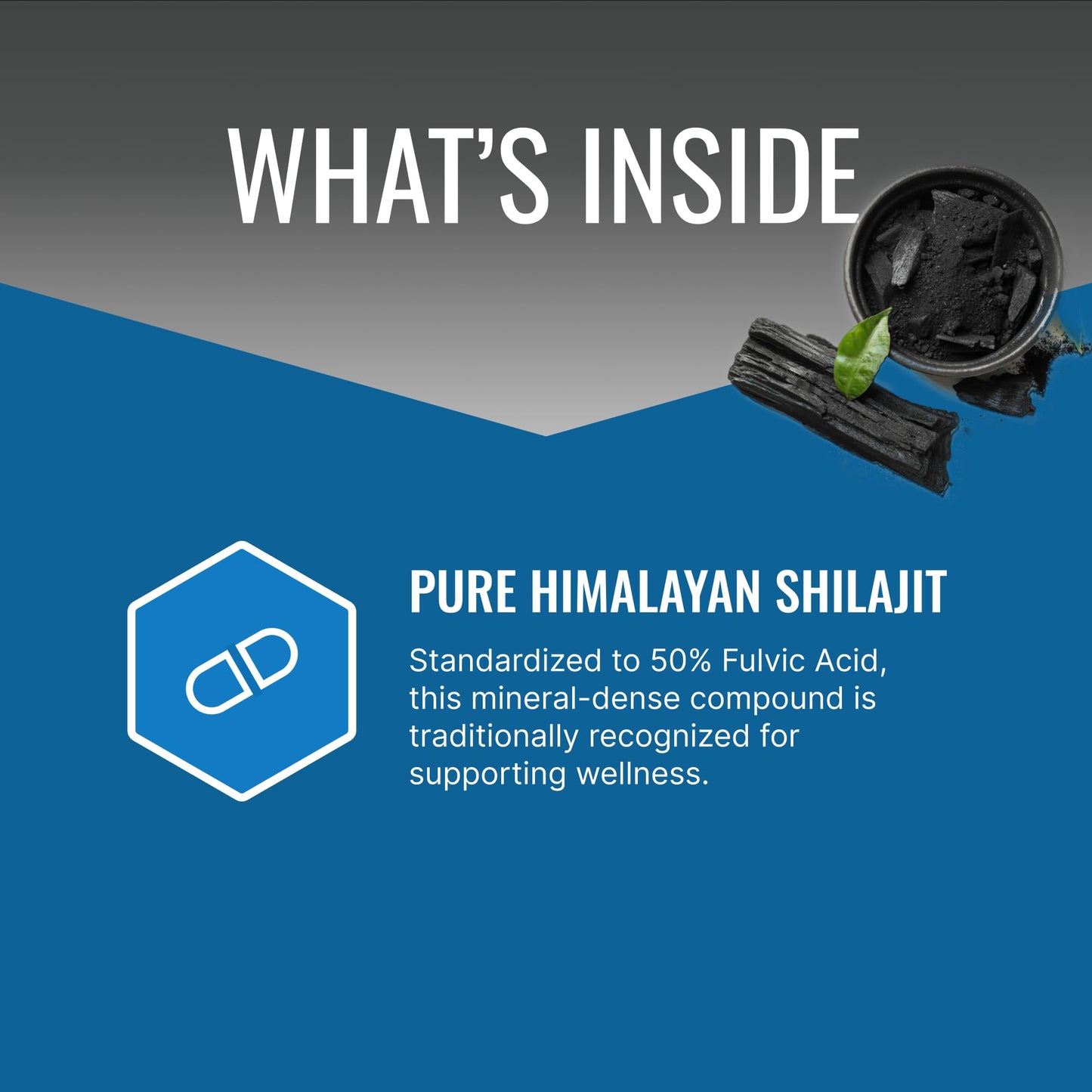 Approved Science Himalayan Shilajit 1000mg Serving, 50% Fulvic Acid, 30:1 Extract - High-Potency Shilajit Supplement - Third-Party Tested, 360 Capsules