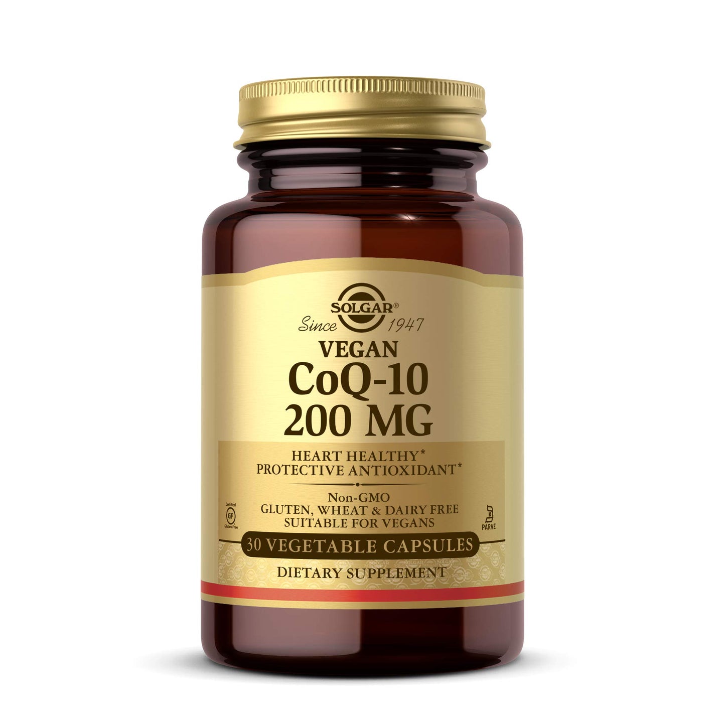 Solgar Vegetarian CoQ-10 200 mg, 30 Capsules