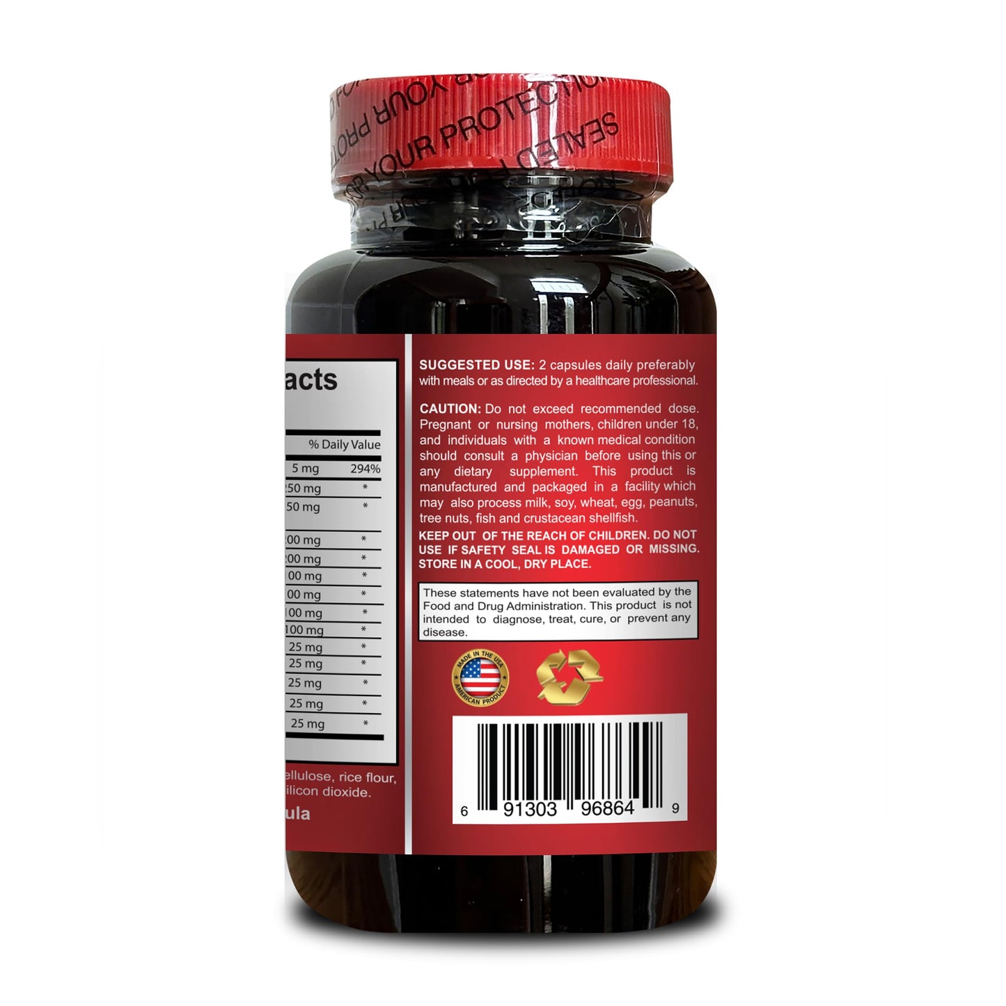 OLANTA TRADE SOLUTION Mojave Yucca Root and Devil's Claw Root URIC Acid Formula Uric Acid Control, Uric Acid Vitamin, Antioxidant-Rich, Joint Support Supplement for Women 60 Capsules