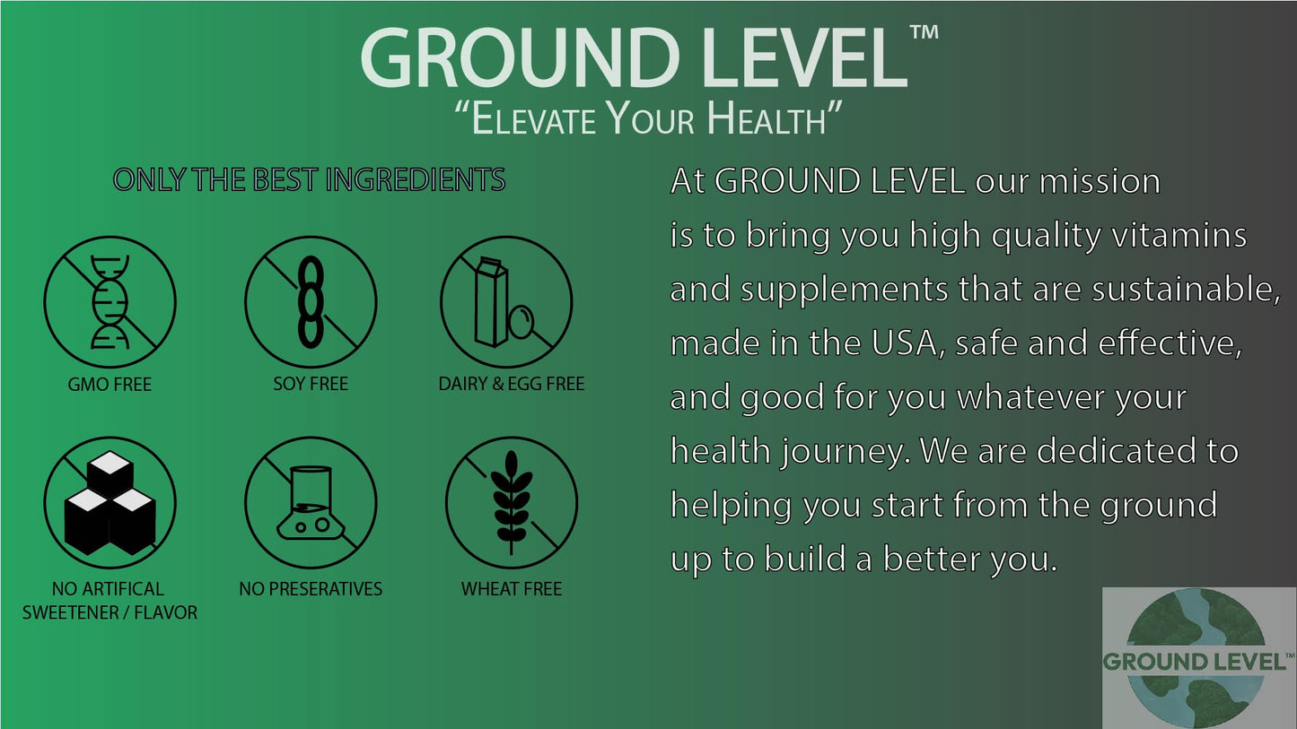 Ground Level Restful Sleep Formula with Advanced Sleep Blend Capsules, 60 Count
