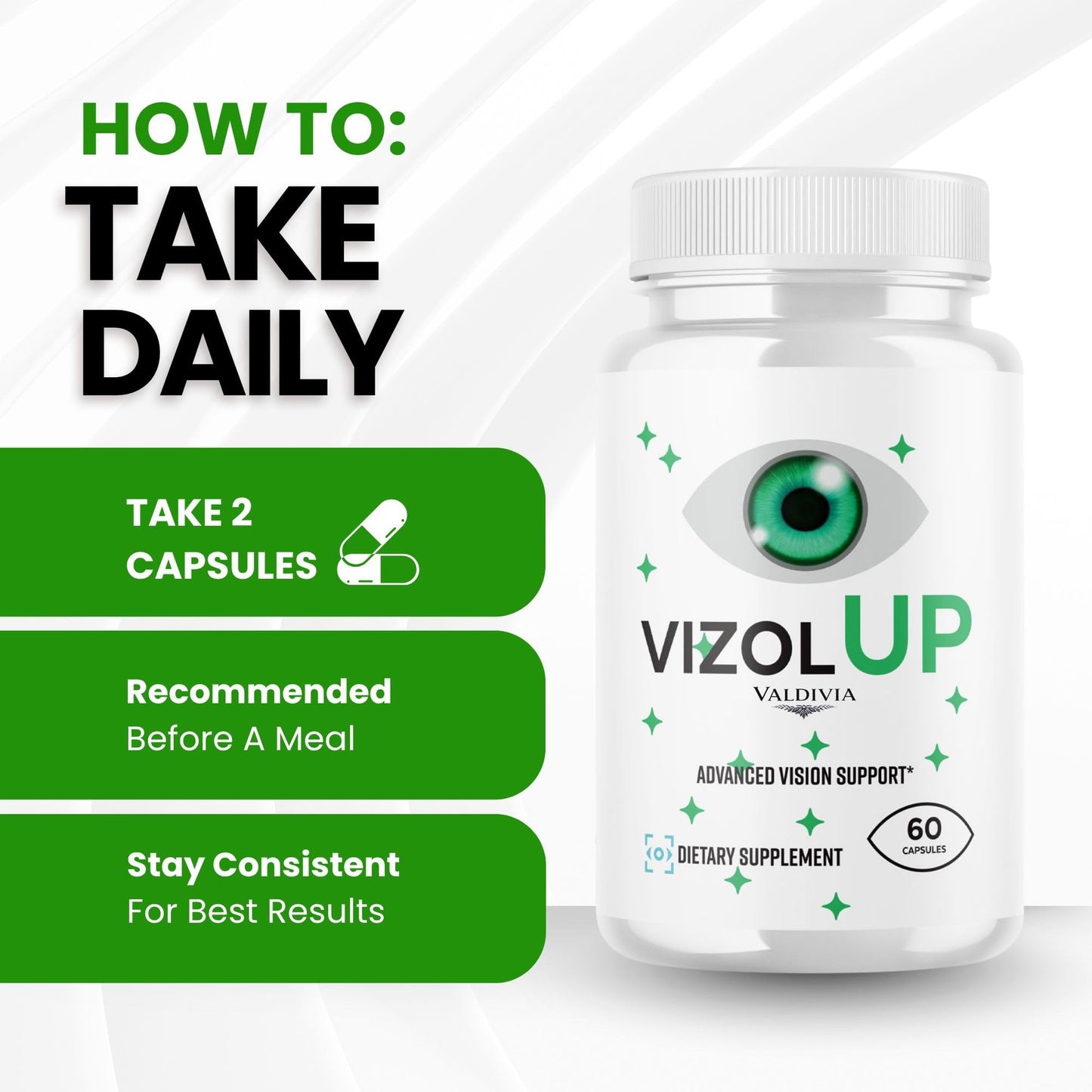 Valdivia VizolUp Vision Support Capsules 120 Capsules