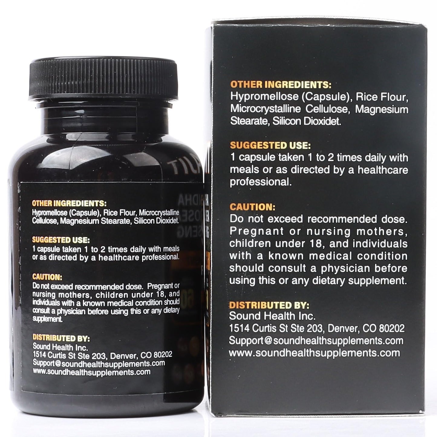 SoundHealth Shilajit Capsule 60 Count