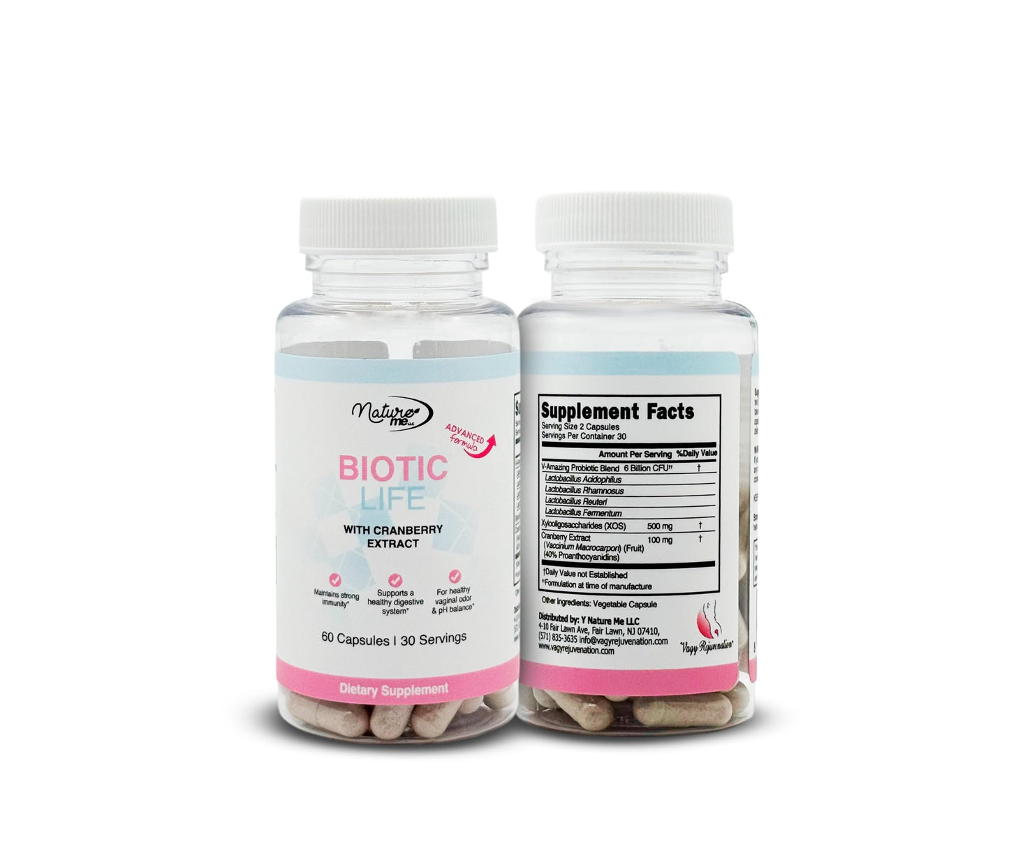Vagy Rejuvenation BioticLife Probiotic for Women 60 Capsules