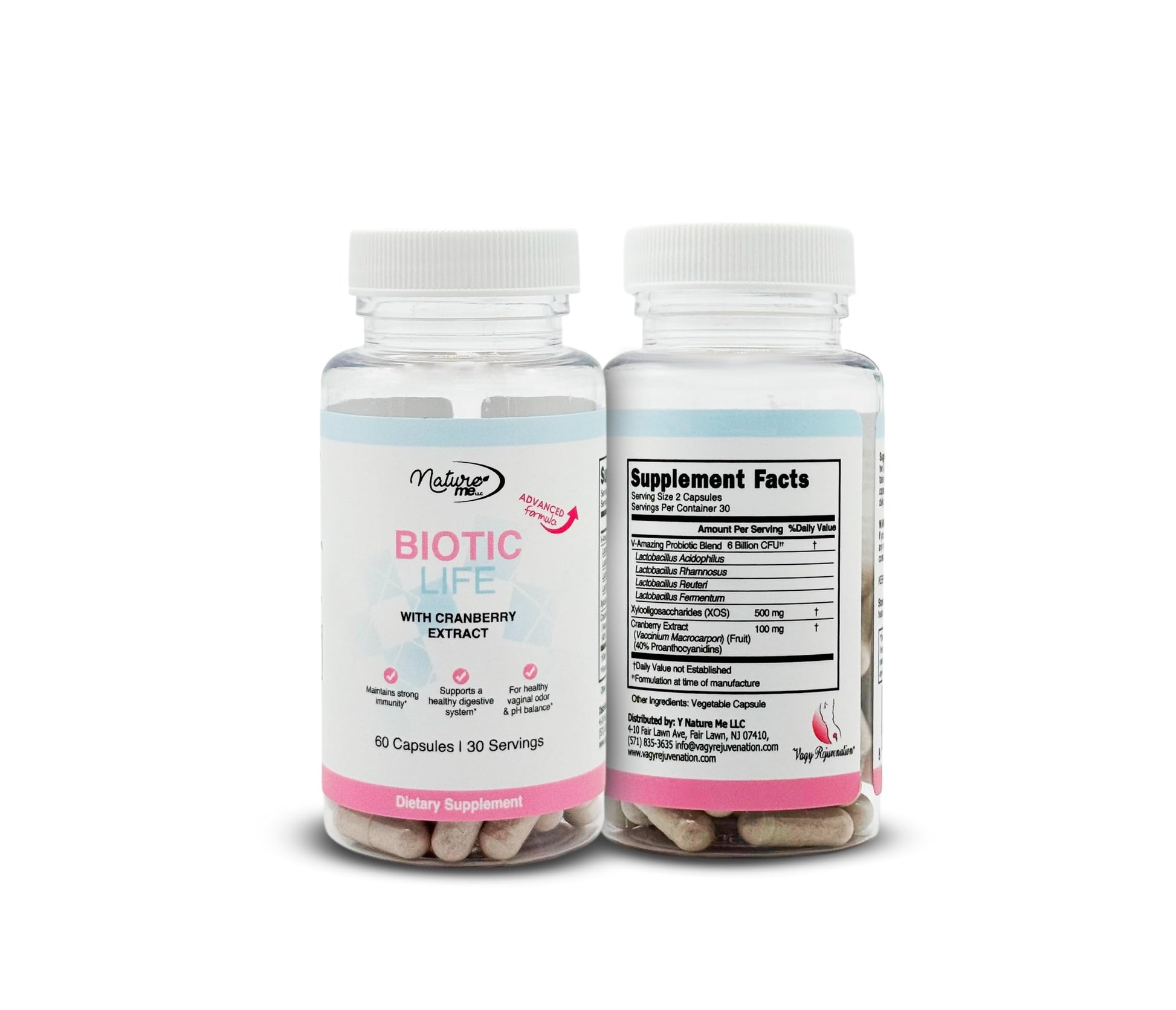 Vagy Rejuvenation BioticLife Probiotic for Women 60 Capsules