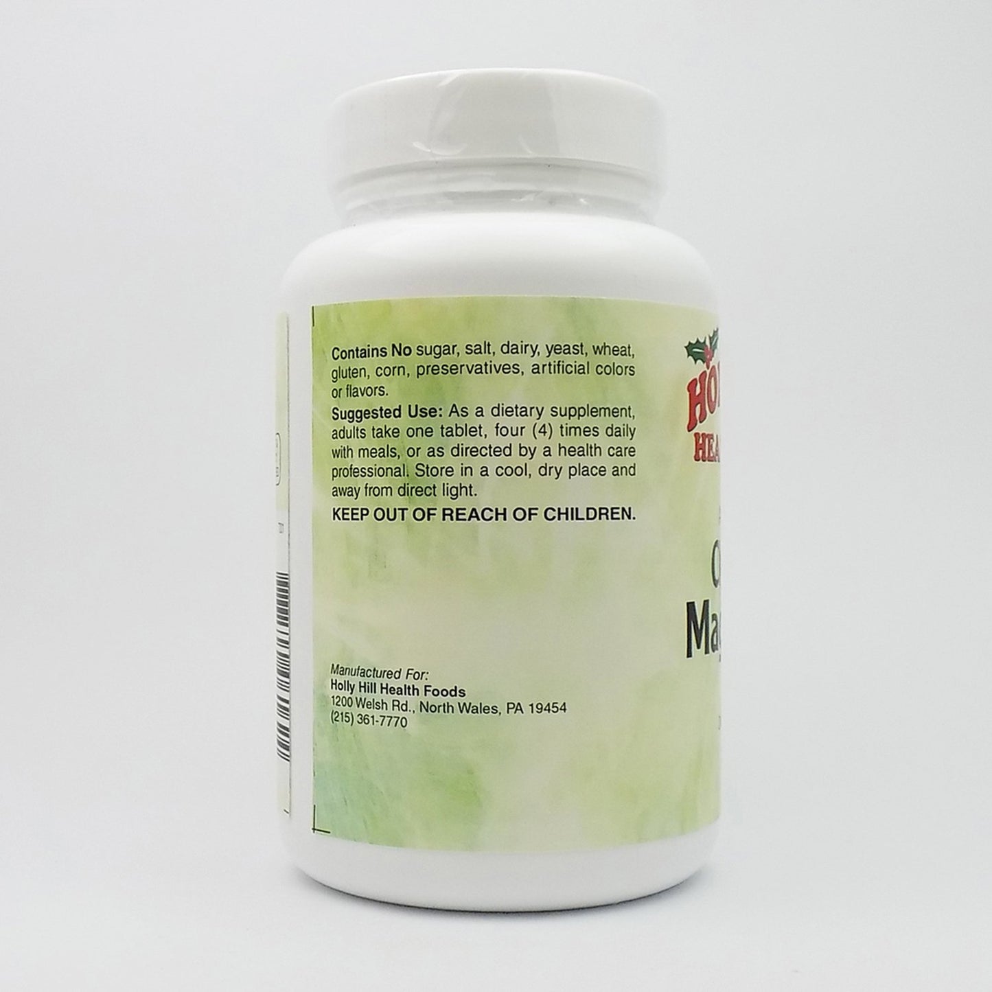 Holly Hill Health Foods Chelated Magnesium Tablets, 250