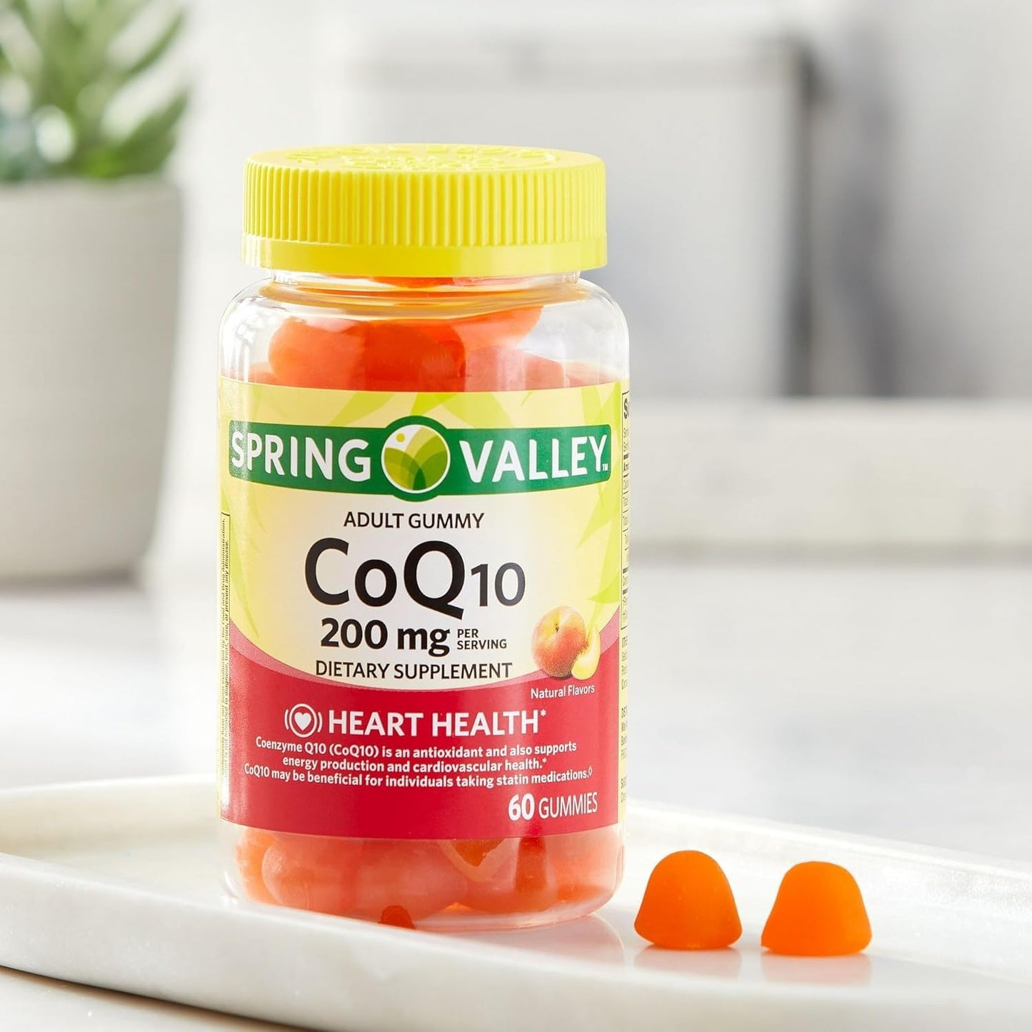 BasketGoods CoQ10 200mg Gummies, 60 Count