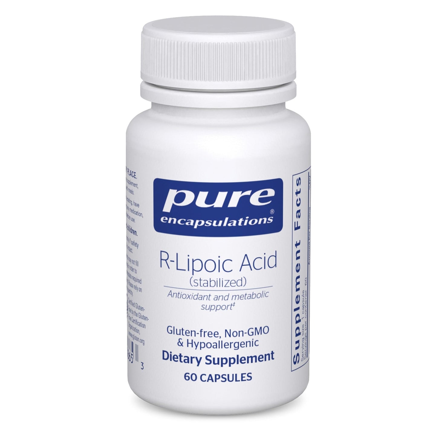 Pure Encapsulations R-Lipoic Acid (Stabilized) Capsules, 60 Count