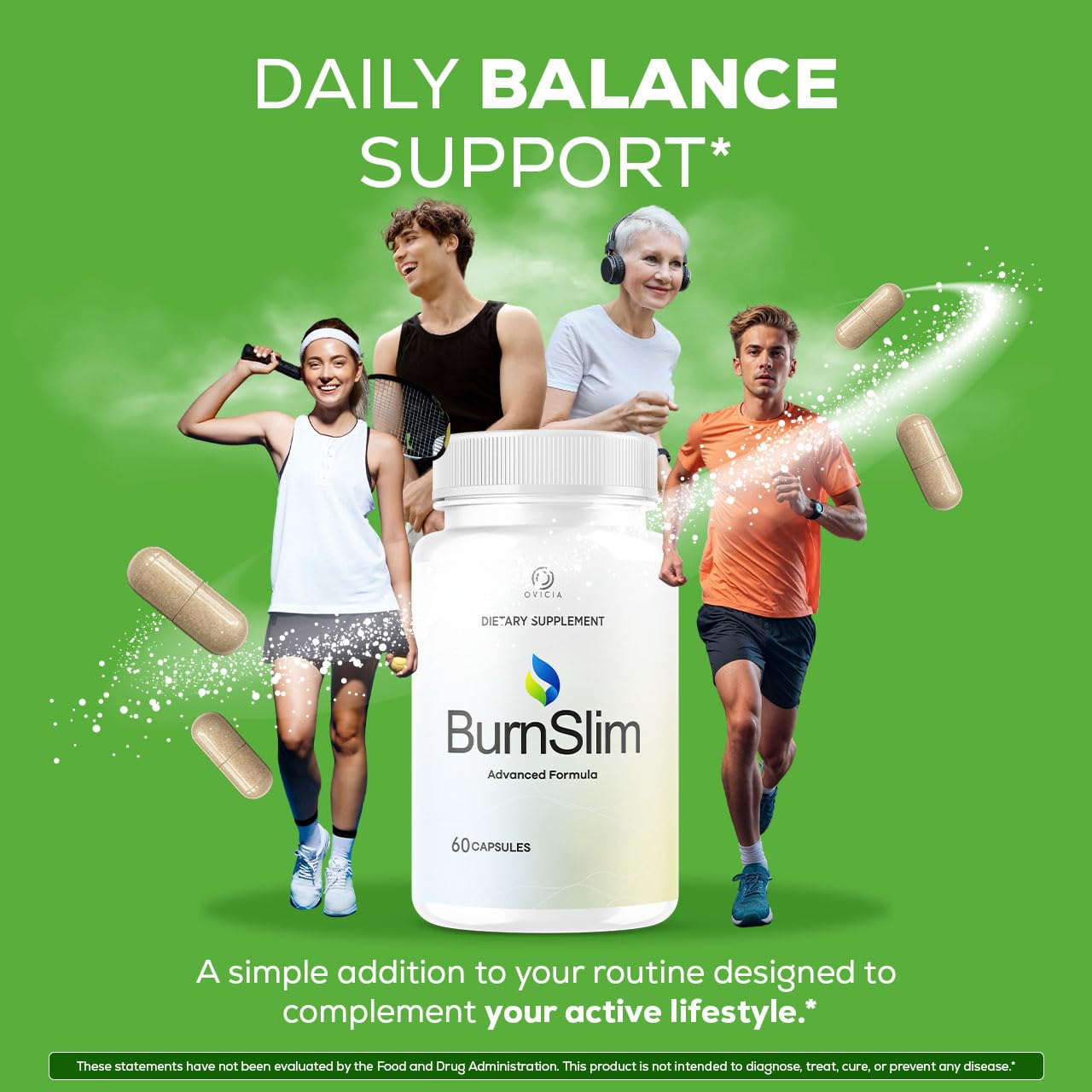 OVICIA Burn Slim Capsules 60 Capsules