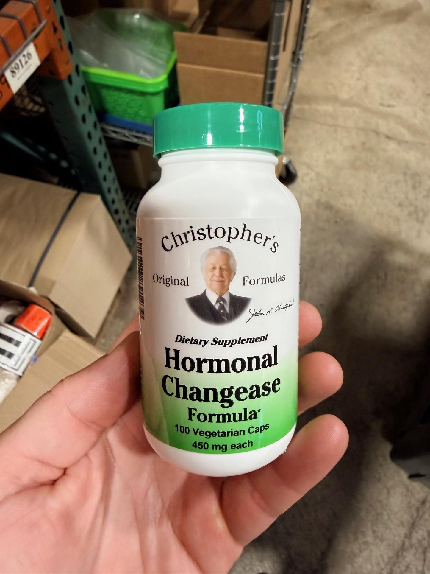 Christopher's Original Formulas Hormonal Changease Formula Capsules 100