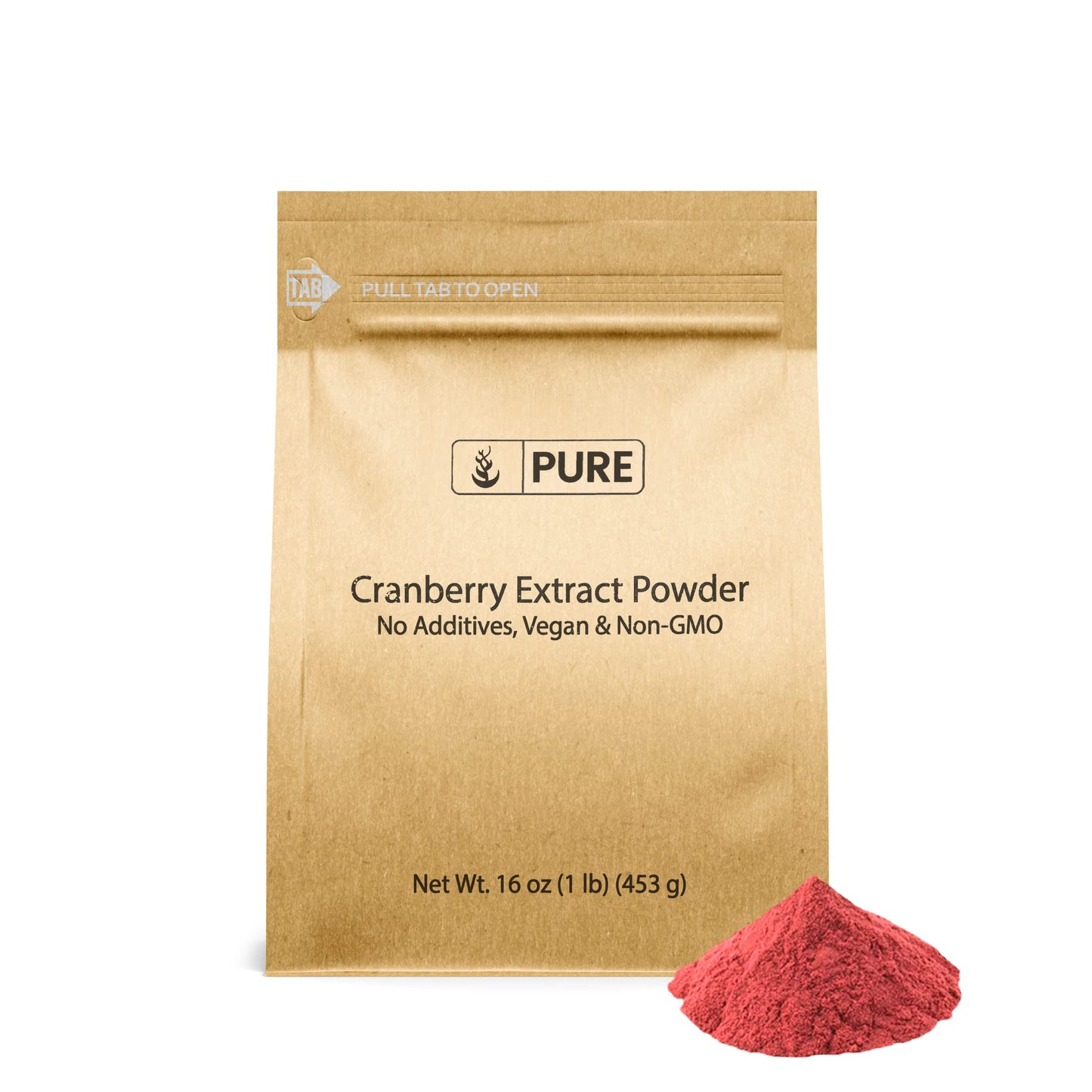 PURE ORIGINAL INGREDIENTS Cranberry, Pomegranate, & Blueberry Powder Bundle 3-Pack