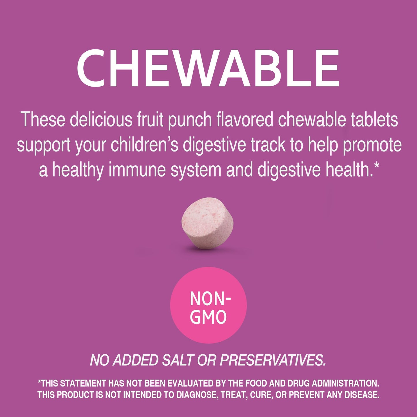 21st Century Zoo Friends Probiotic Chewable, 30 Count