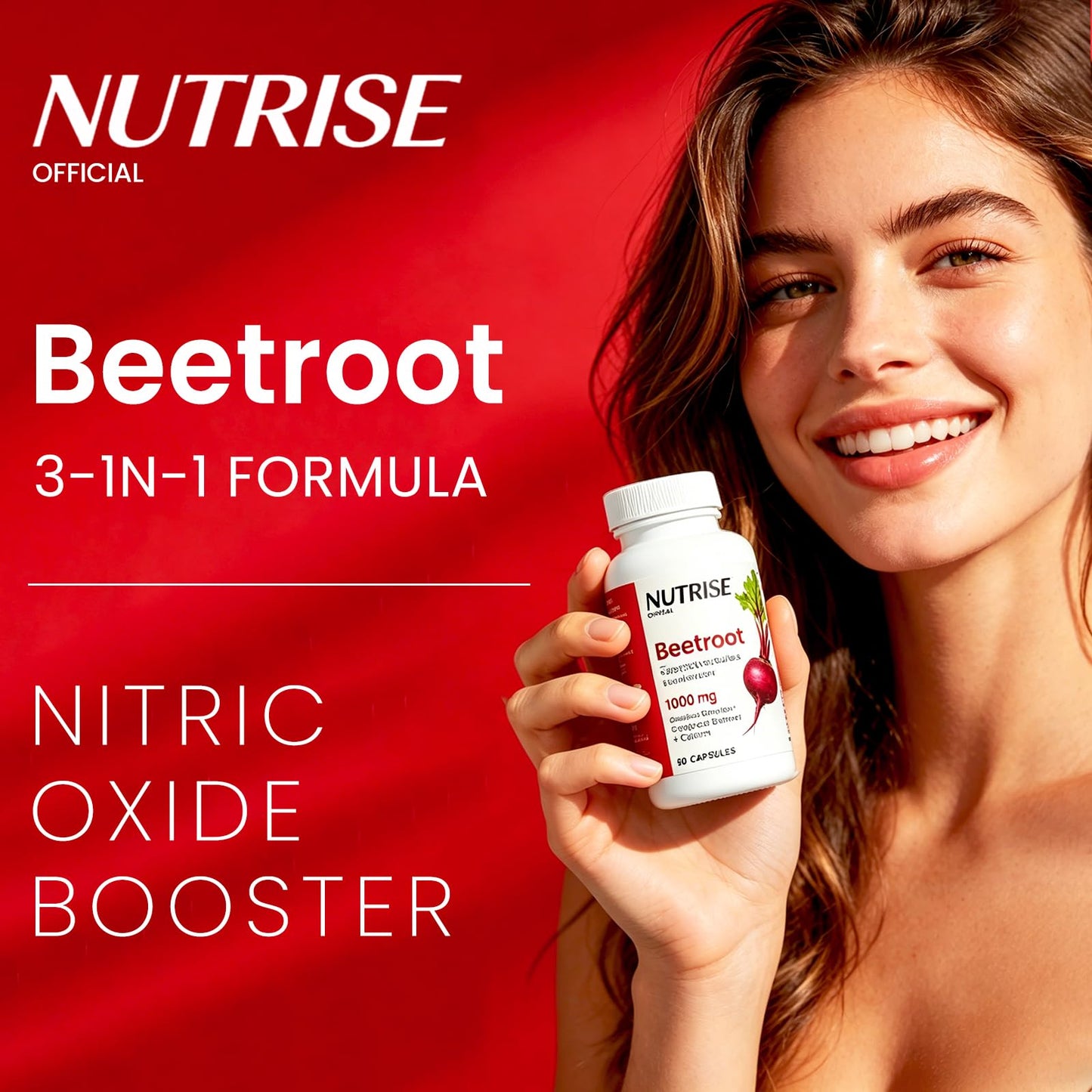 Nutrise Official Beetroot Capsules Capsule 2 Bottle
