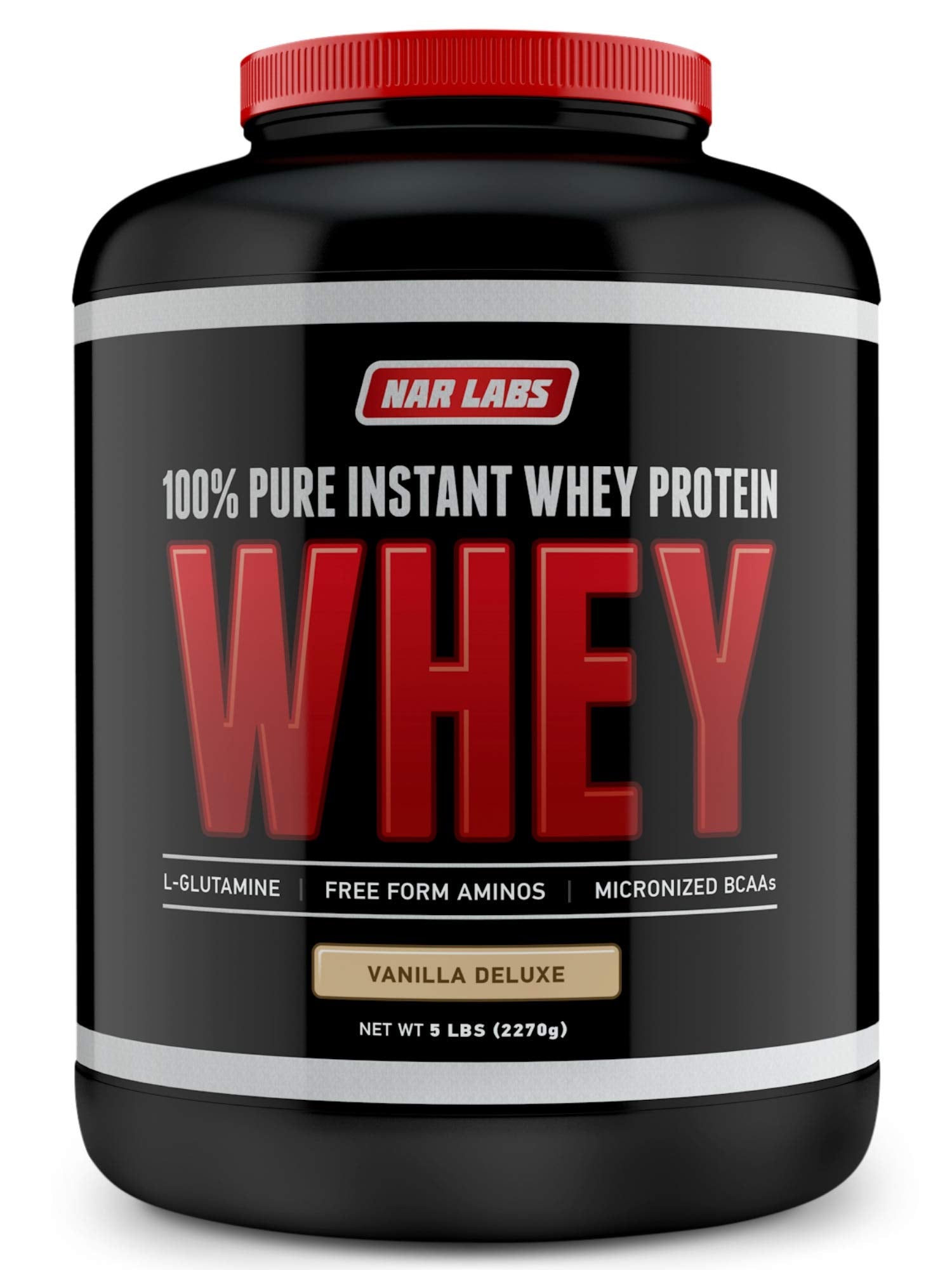NAR LABS Pure Instant Whey Protein Powder 80 Servings