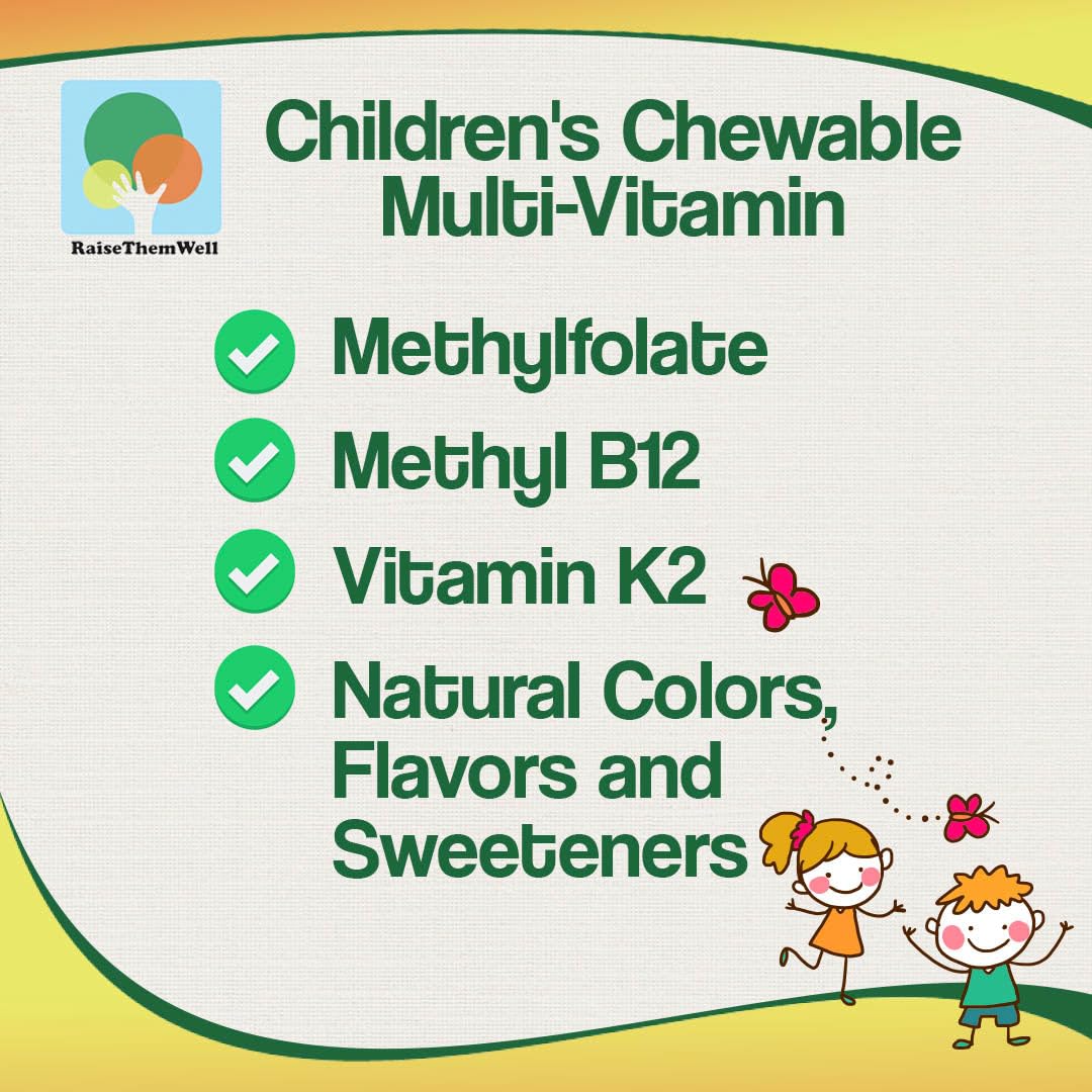 Raise Them Well Kids Vitamin C & Immune Support Capsule 60 Count