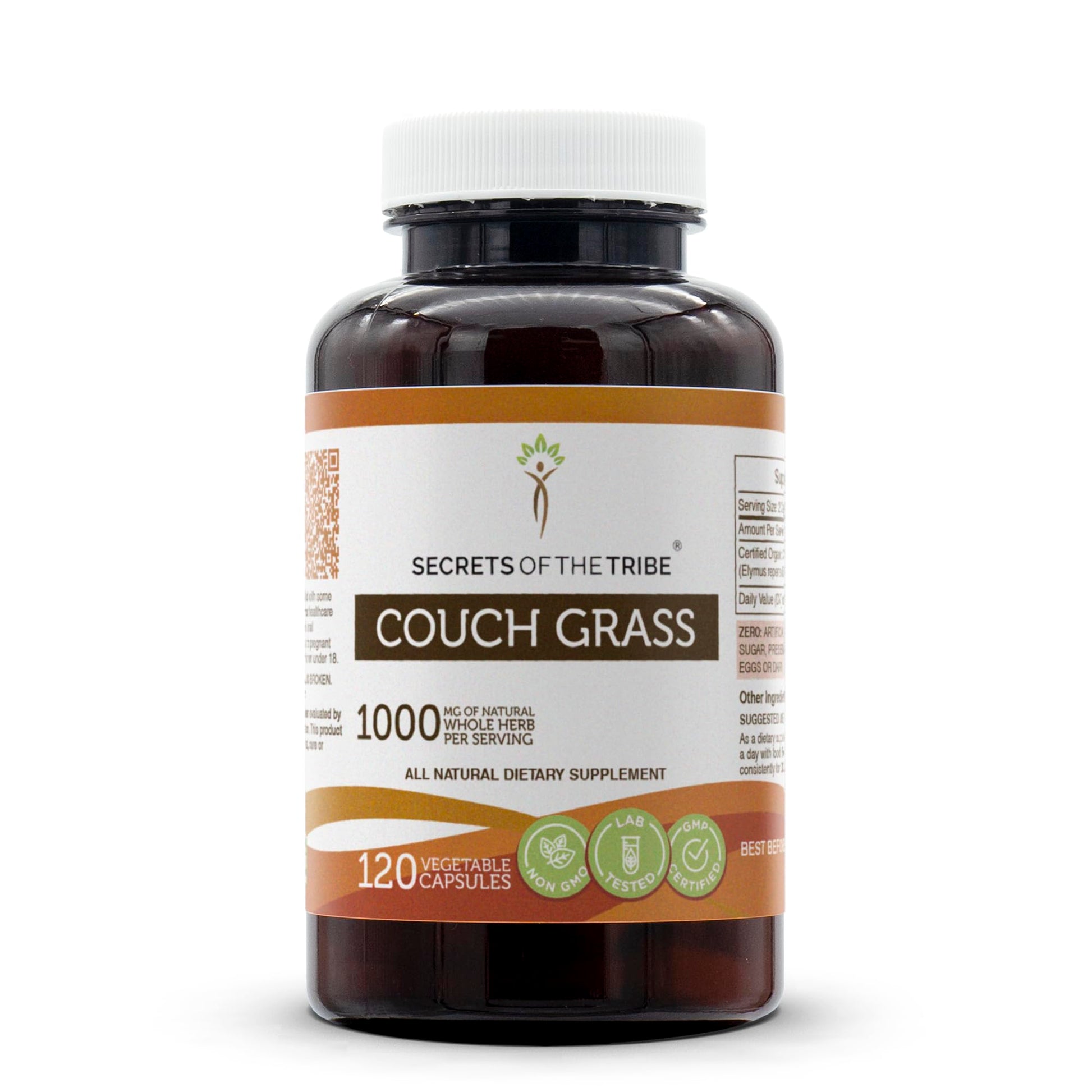 Secrets of the Tribe Couch Grass Dried Root 120 Capsules