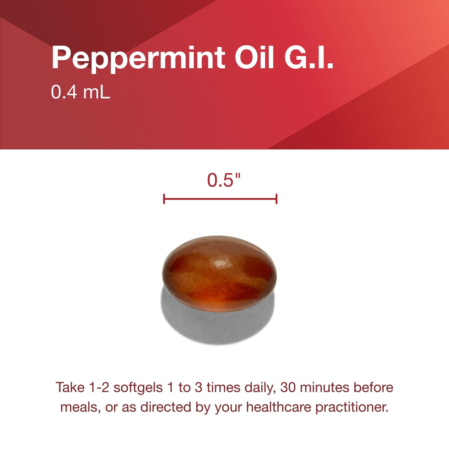 Protocol for Life Balance Peppermint G.I. Softgels, 90 Count