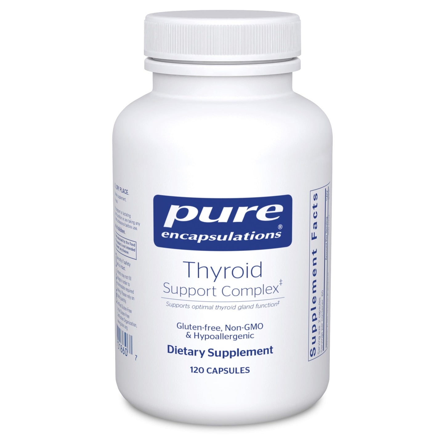 Pure Encapsulations Thyroid Support Complex Capsules, 120 Count