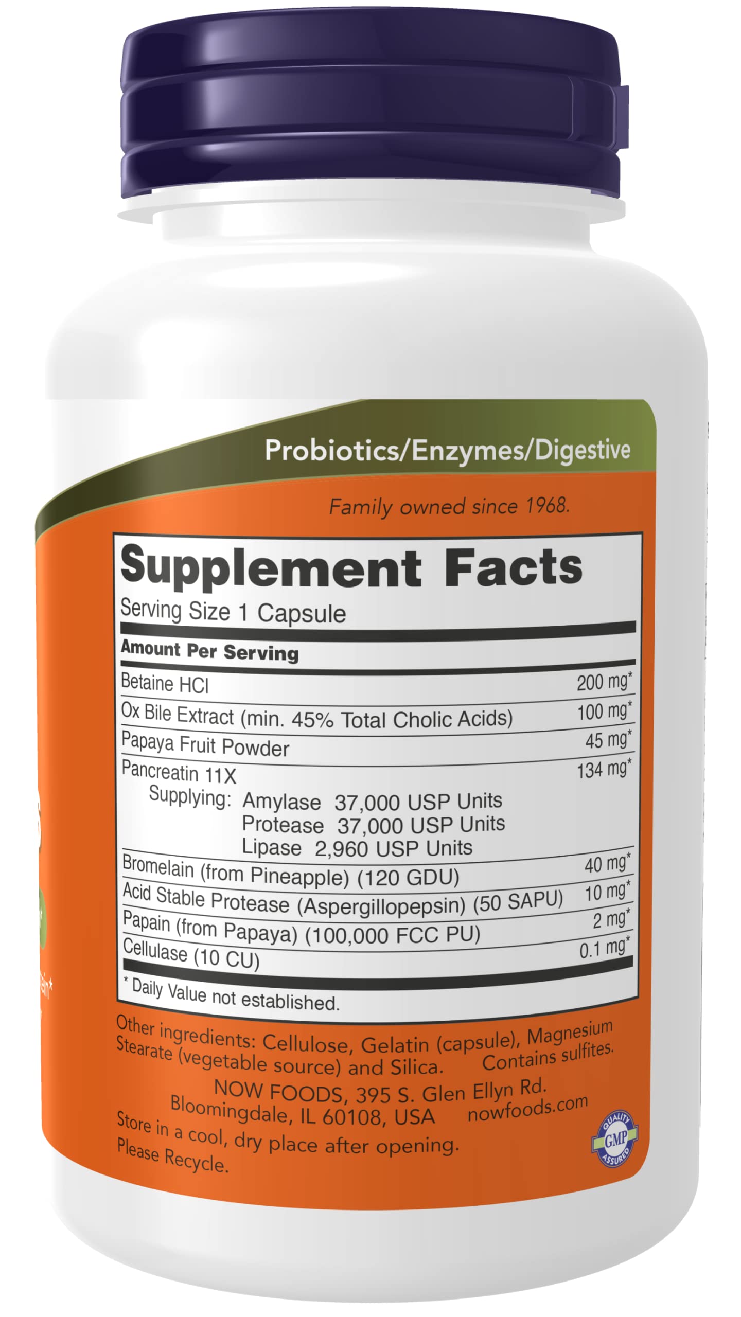 NOW Foods Super Enzymes Capsule, Pack of 3