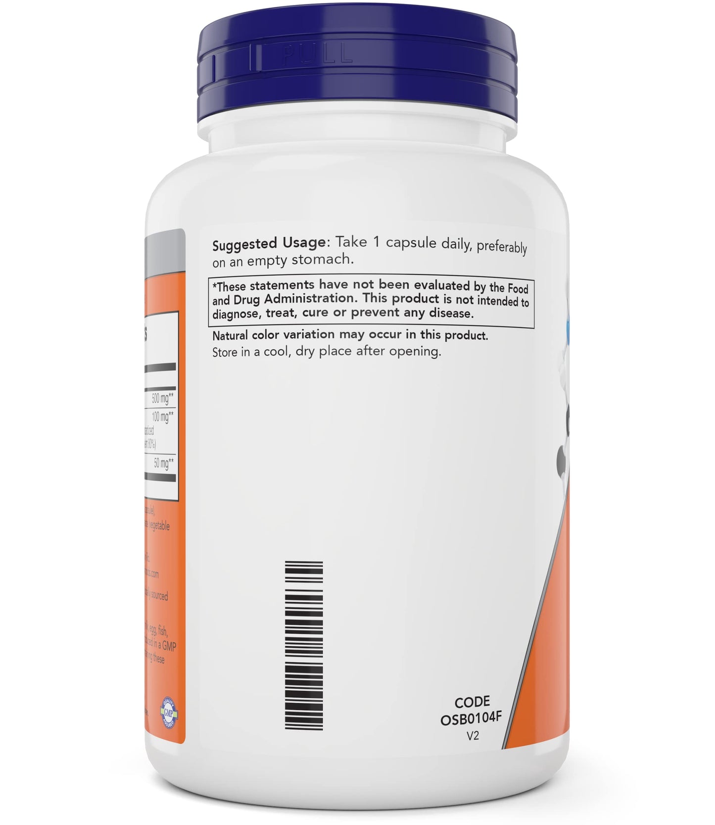 NOW Foods Glutathione 500 mg Capsules, 200 Capsules
