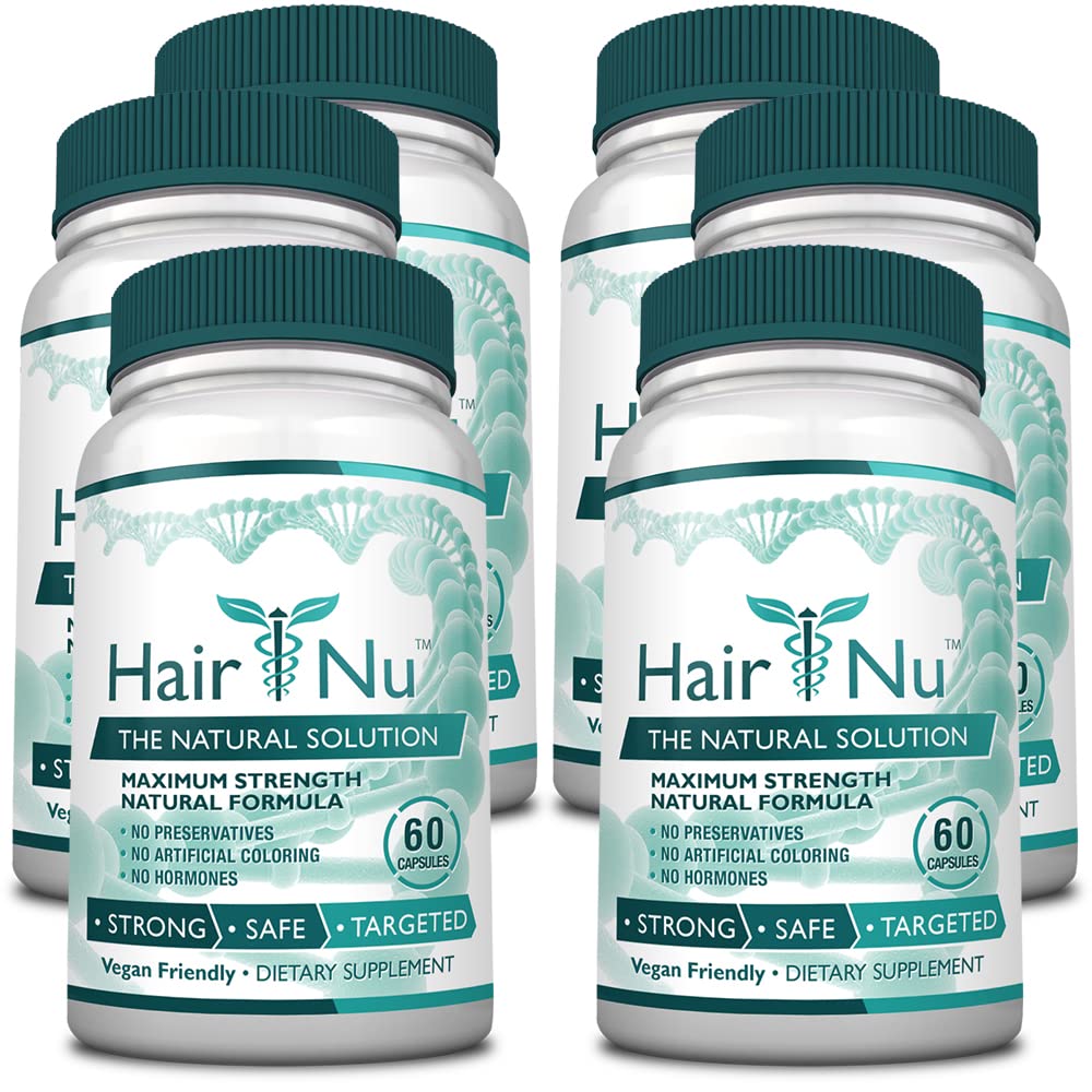 HairNu Dietary Supplement for Hair Growth Capsules, 360 Capsules