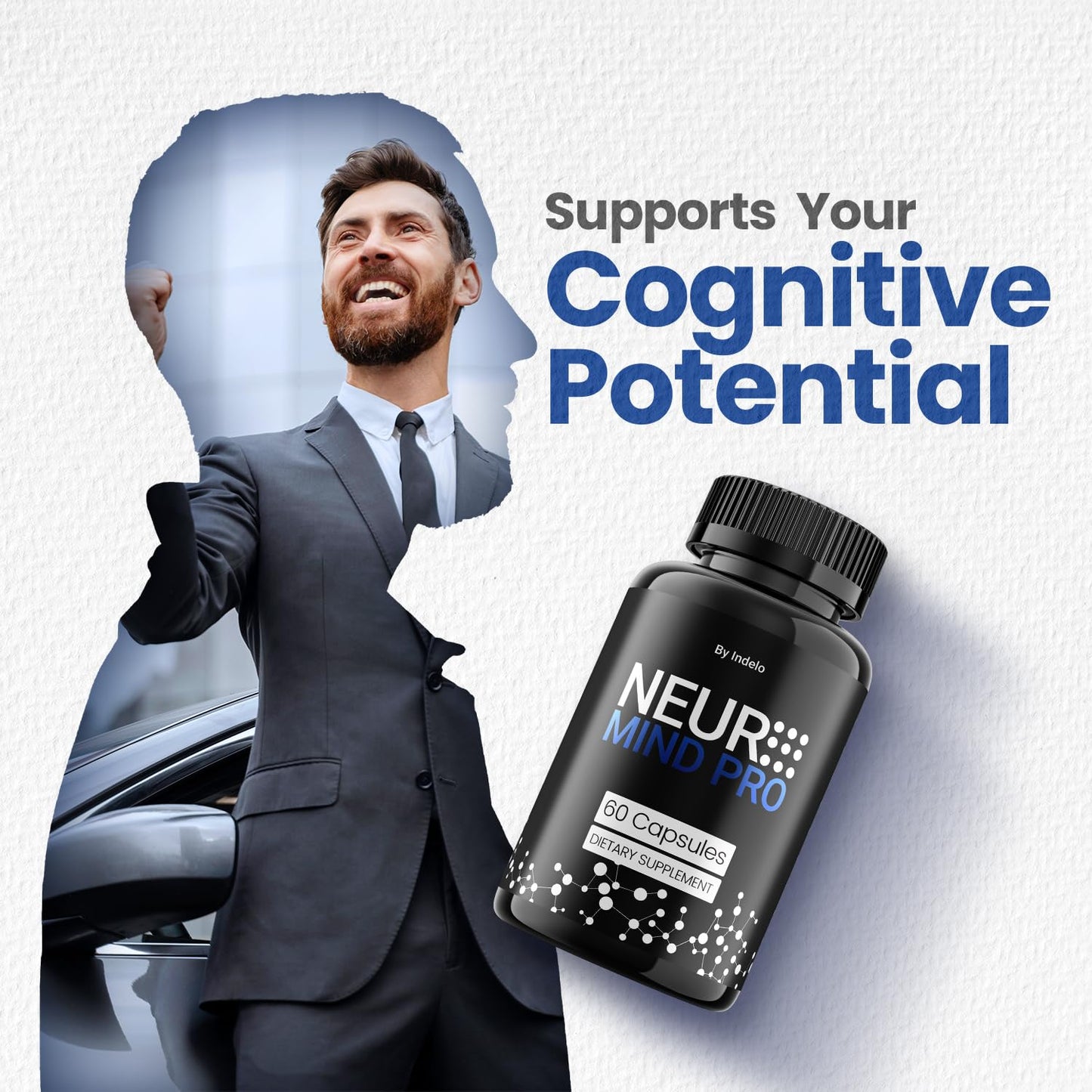 Indelo Neuro Mind Pro Capsules, 60 Count