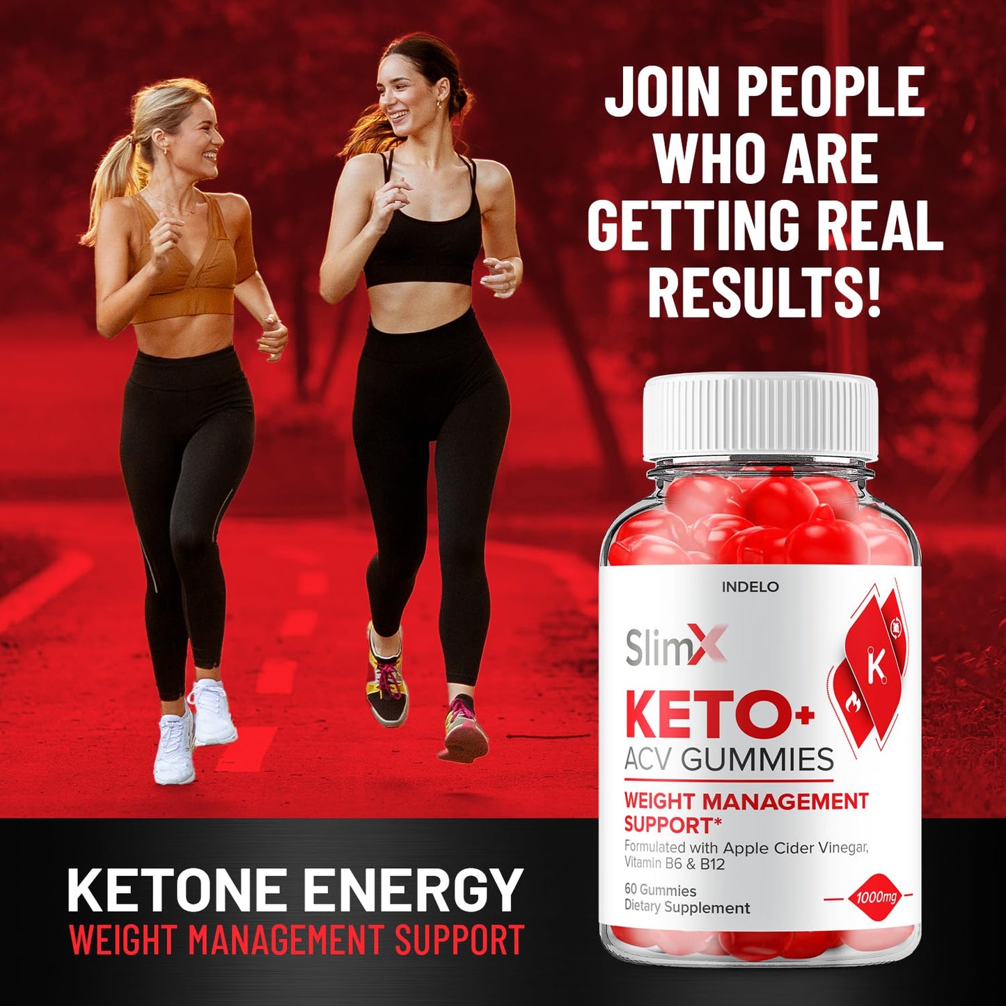 Indelo SlimX Keto ACV Gummies 120 Gummies