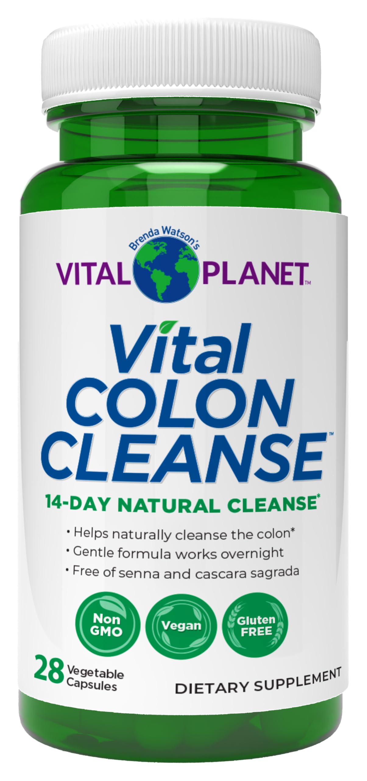 Vital Planet Vital Colon Cleanse Capsule 28 Count