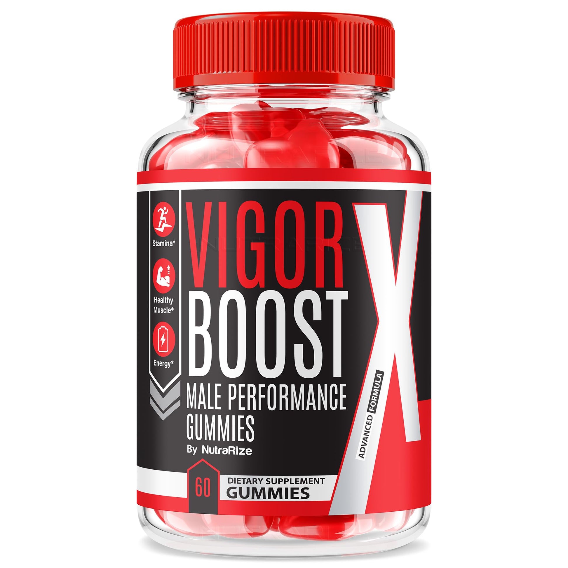NutraRize Vigor Boost X Gummies 60 Count