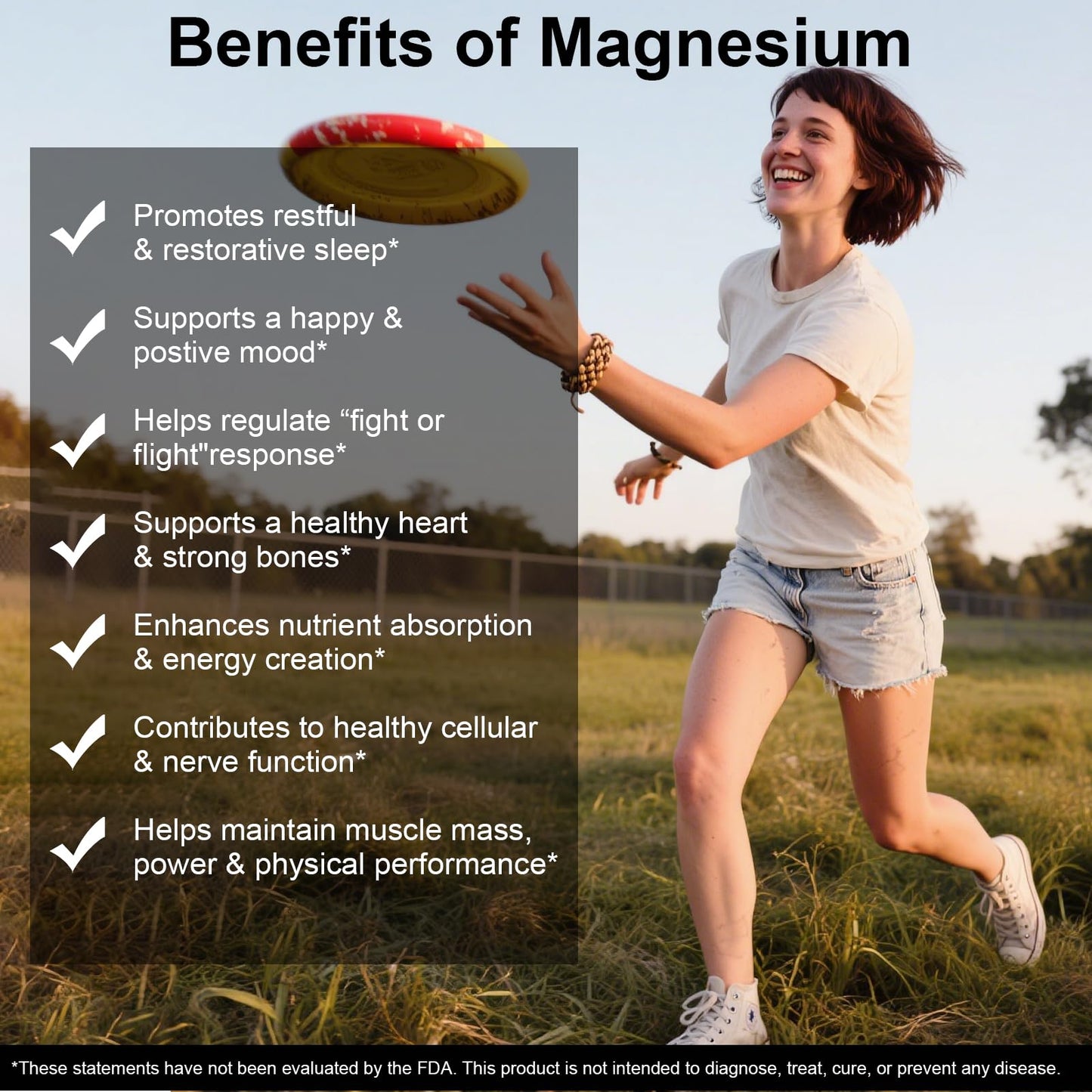 SXNWSN Magnesium Glycinate Supplement with Vitamin B6 & Manganese Citrate, 7 Type Magnesium Complex - Support Restful Sleep, Muscle Relaxation, Heart Health and Metabolism, 90 Capsules