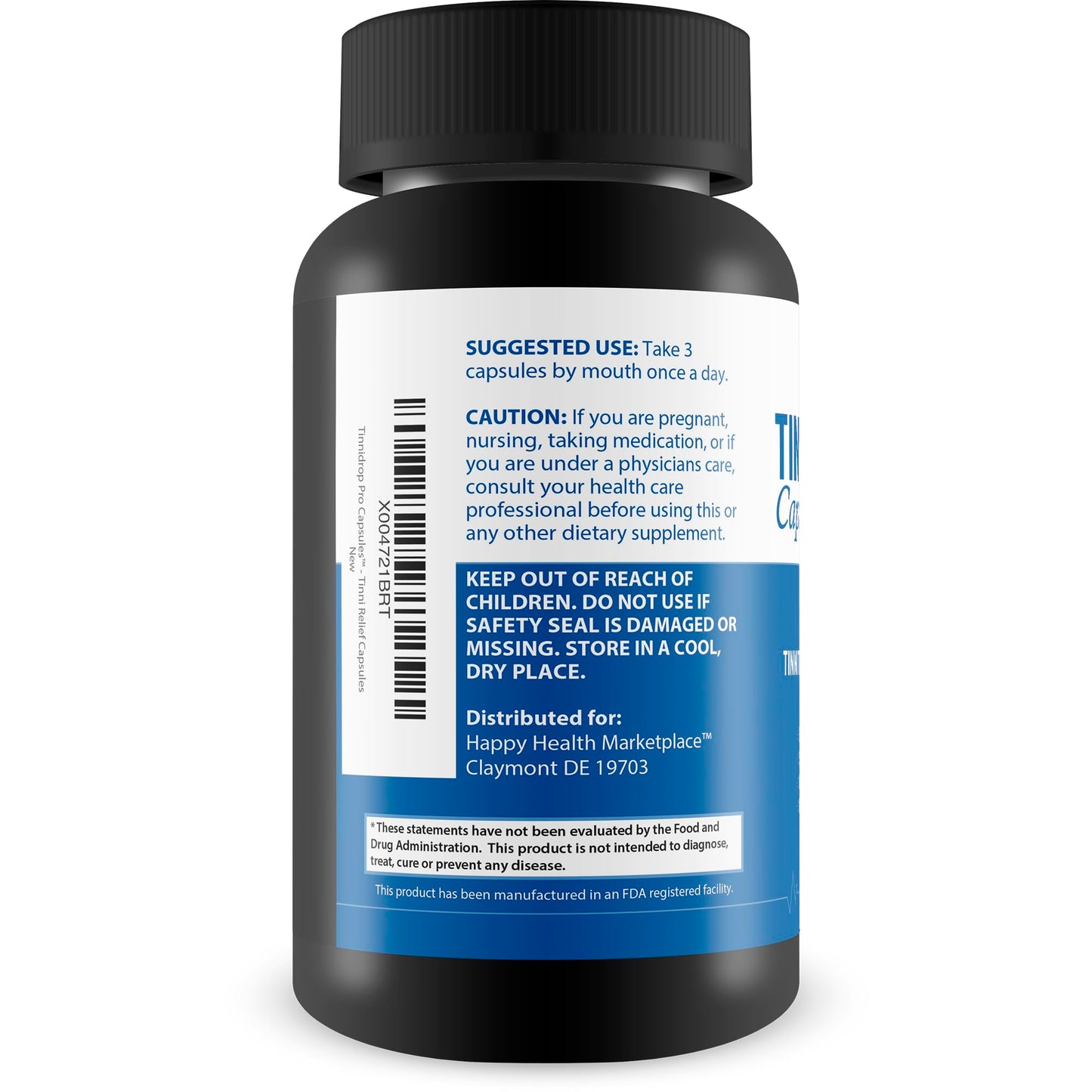 Happy Health Marketplace Tinnidrop Pro Capsules 90