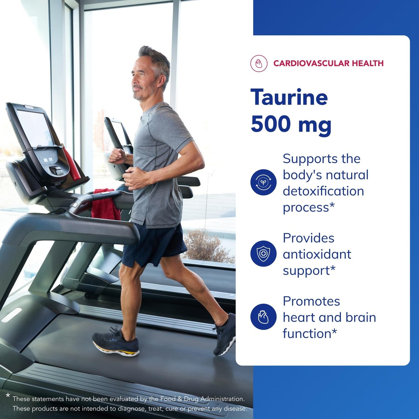 Pure Encapsulations Taurine 500 mg Capsules, 60 Count