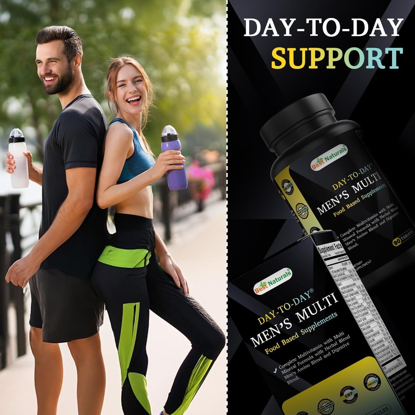 Best Naturals Day-to-Day Men's Multivitamin Tablet, 240 Count