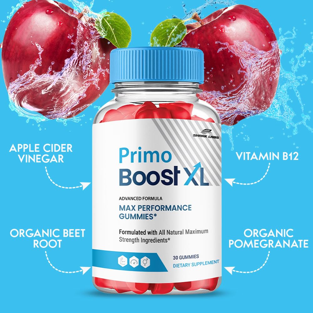 Shark Labs Primo Boost XL Gummies 30 Count