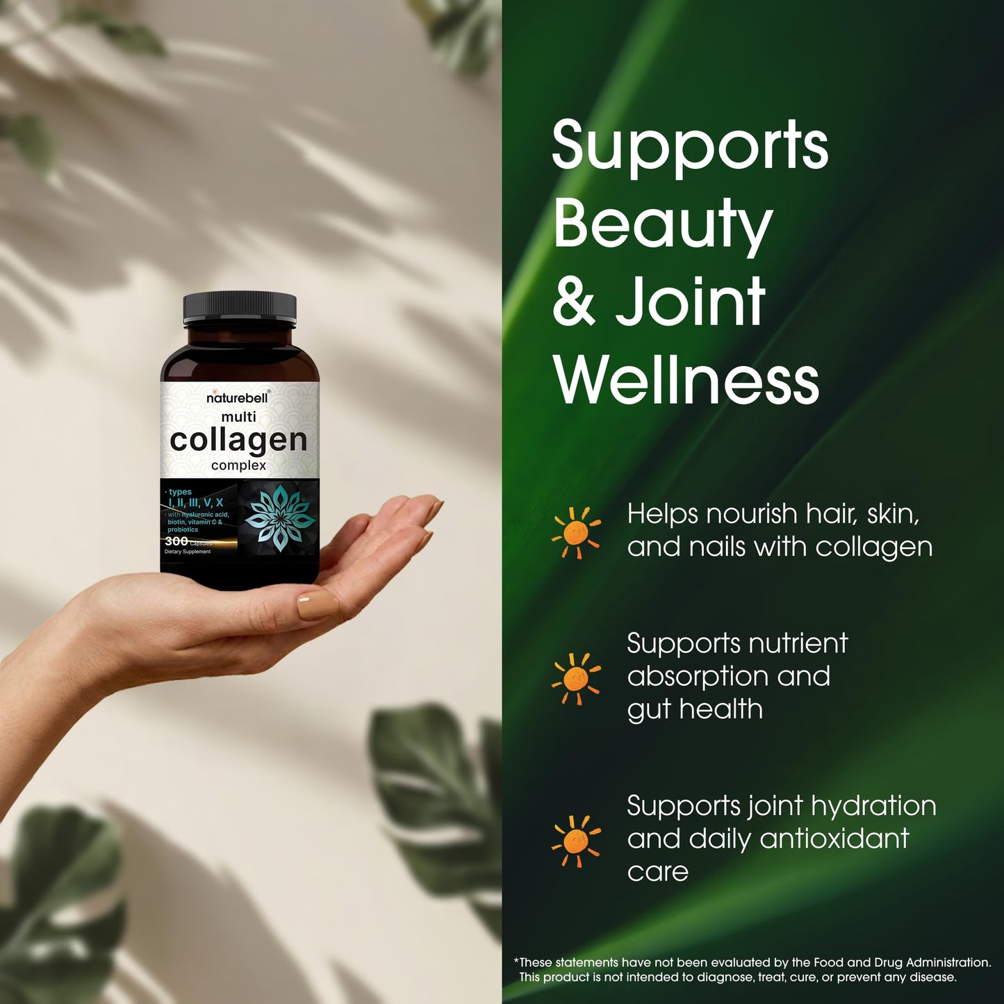 NatureBell Multi Collagen Complex Capsules 300