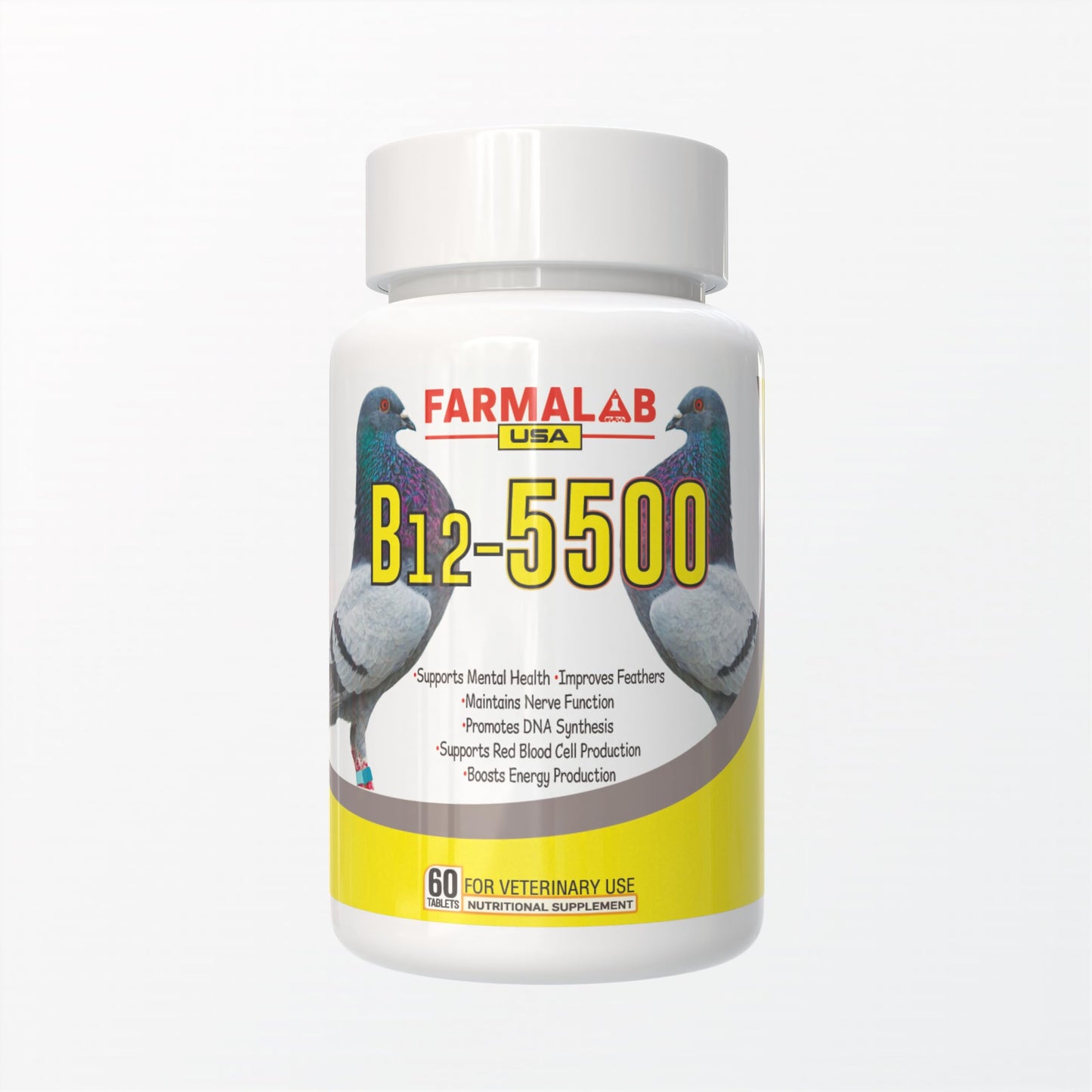 Generic B12-5500 Pigeon Vitamin Supplement, 60 Tablets