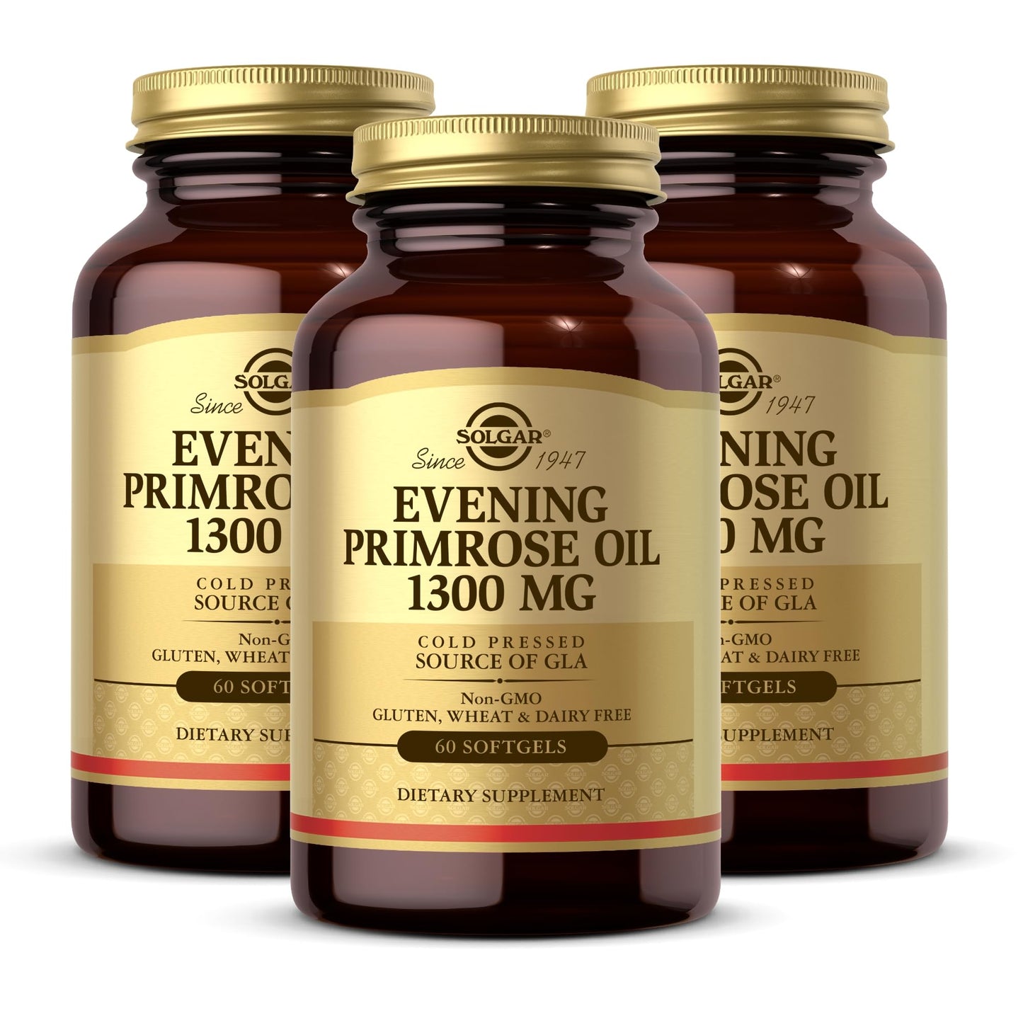 Solgar Evening Primrose Oil 1300 mg Softgels, 180 Count