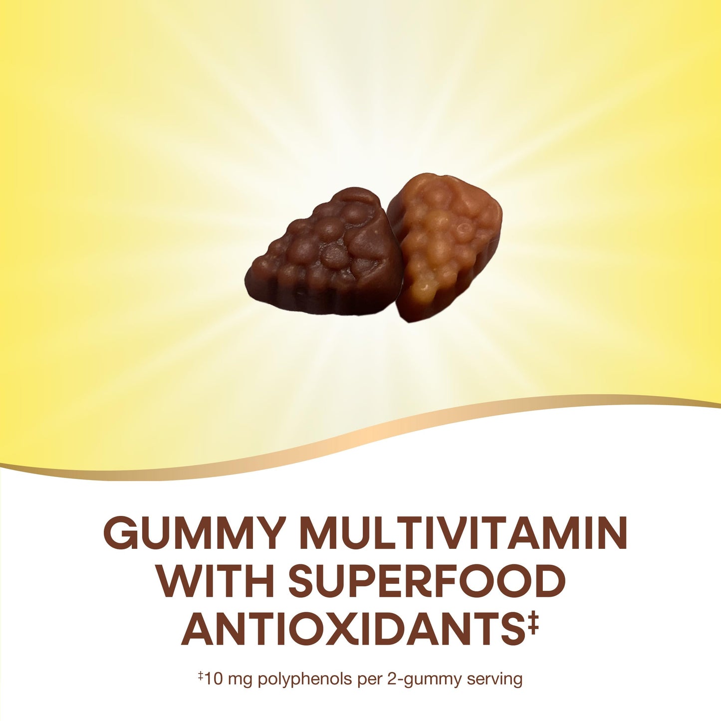 Nature's Way Alive! Women’s 50 Plus Multivitamin Gummy, Daily Chewable Multivitamins with B-Vitamins, Vitamin D3, Calcium, Supports Heart, Brain & Bone Health,* Mixed Berry Flavored, 150 Count